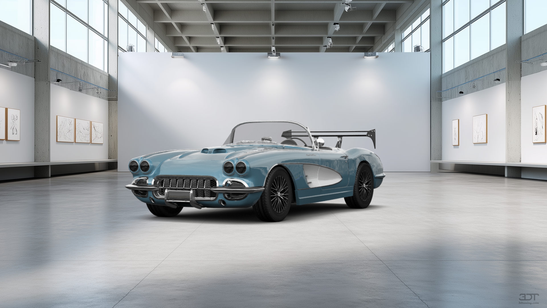 Chevrolet Corvette Convertible Coupe 1958 tuning