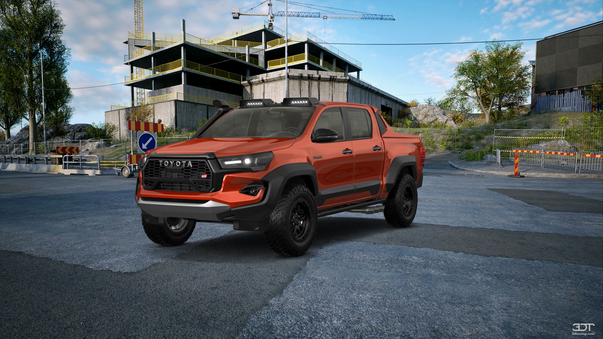 Toyota Hilux Double Cab 4 Door pickup truck 2015