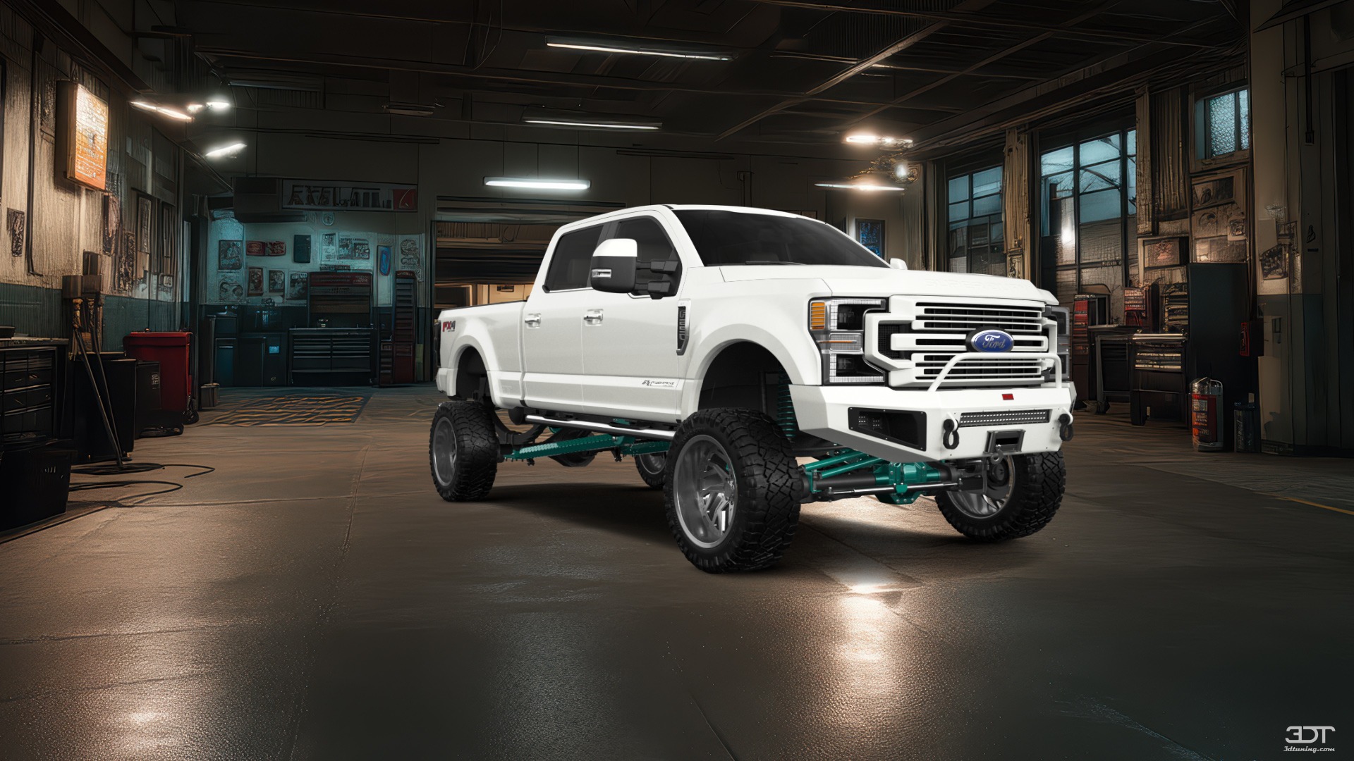 Ford F-250 4 Door pickup truck 2021 tuning