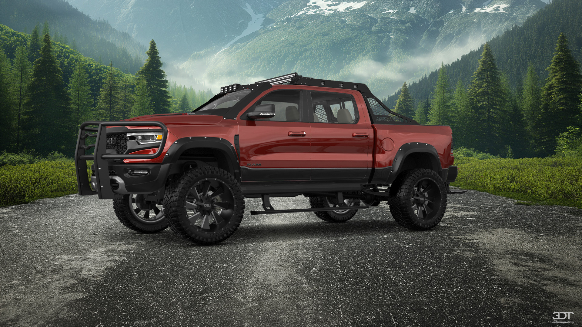 Dodge Ram 1500 TRX 4 Door pickup truck 2021 tuning