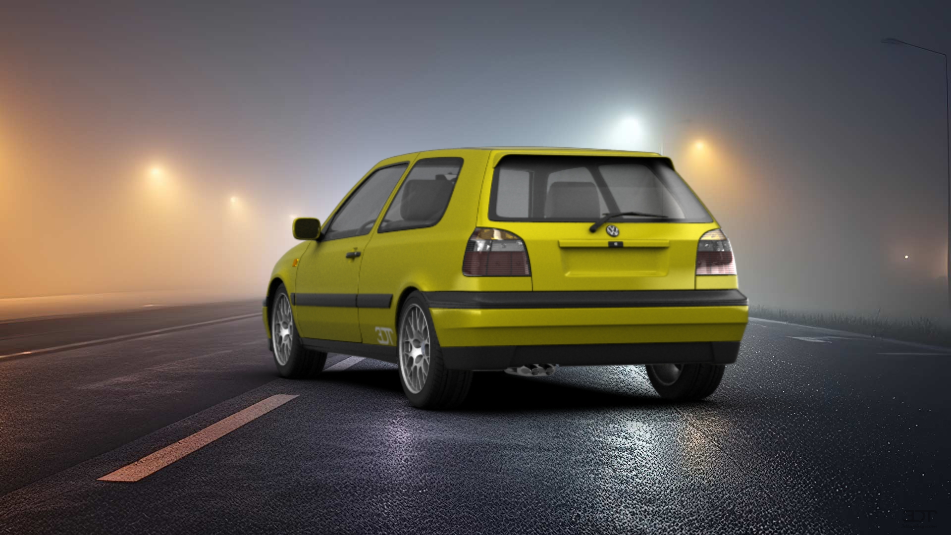 Volkswagen Golf 3 3 Door Hatchback 1991 Images