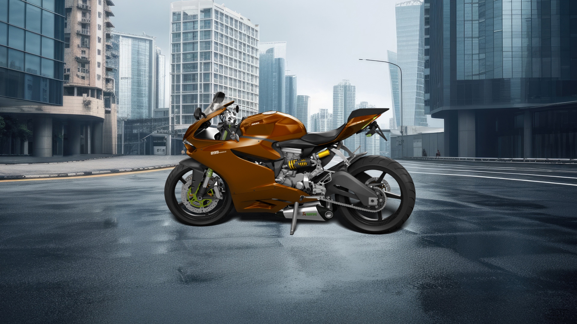 Ducati 899 Panigale Sport Bike 2015