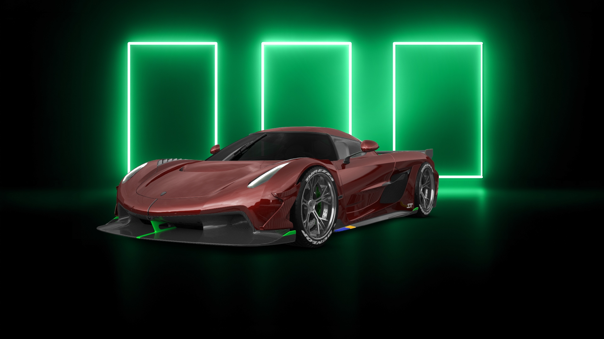 Koenigsegg Jesko 2 door targa top 2020 tuning