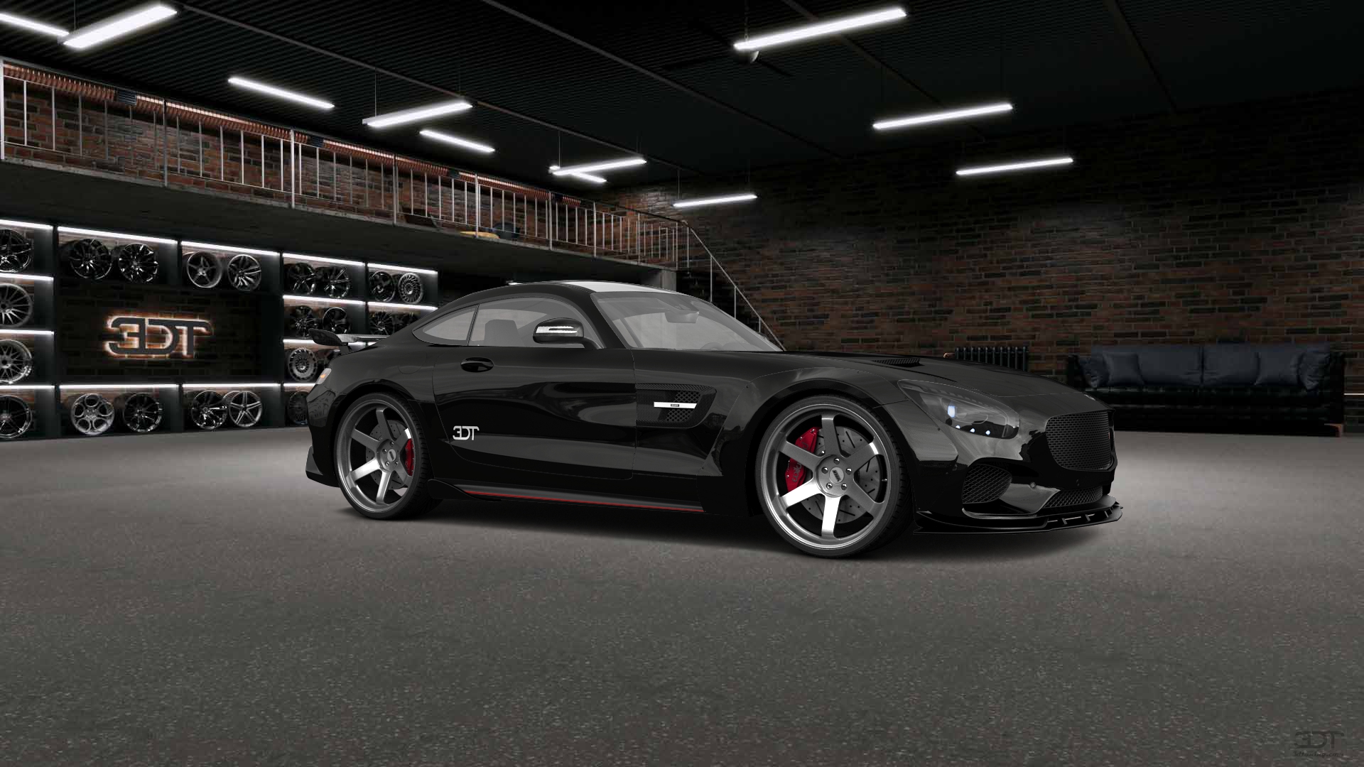 Mercedes AMG GT 2 door fastback coupe 2016