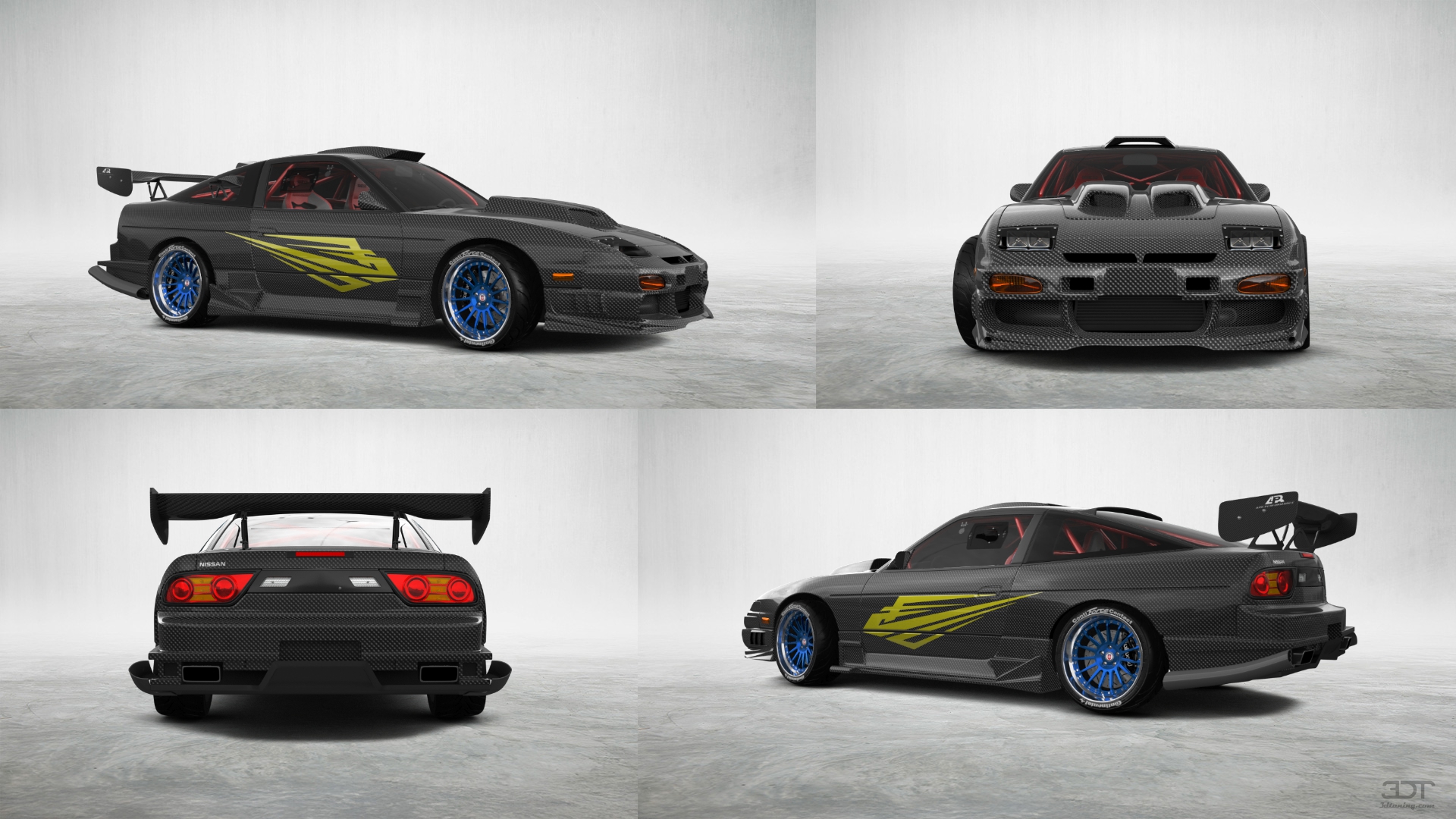Nissan 240SX 3 Door Hatchback 1989 tuning
