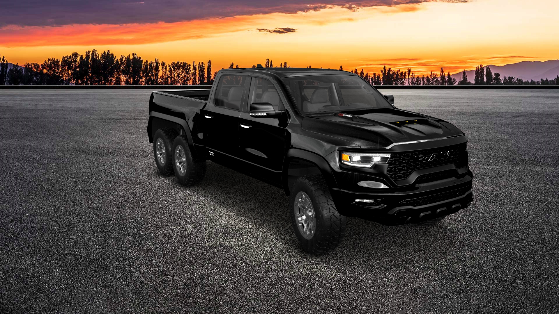 Dodge Ram Hennessey Mammoth 6X6 Truck 2021
