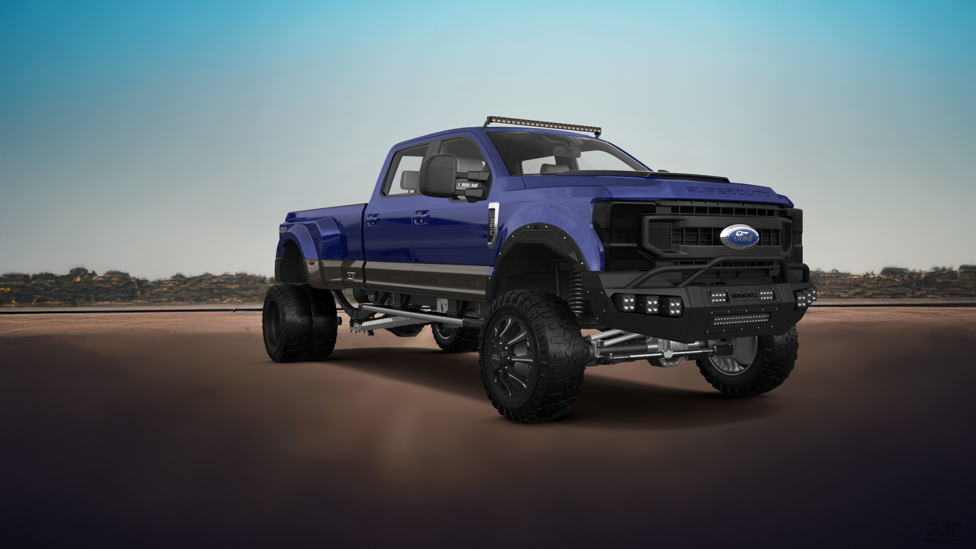 Ford F-350 DRW 4 Door pickup truck 2021 tuning