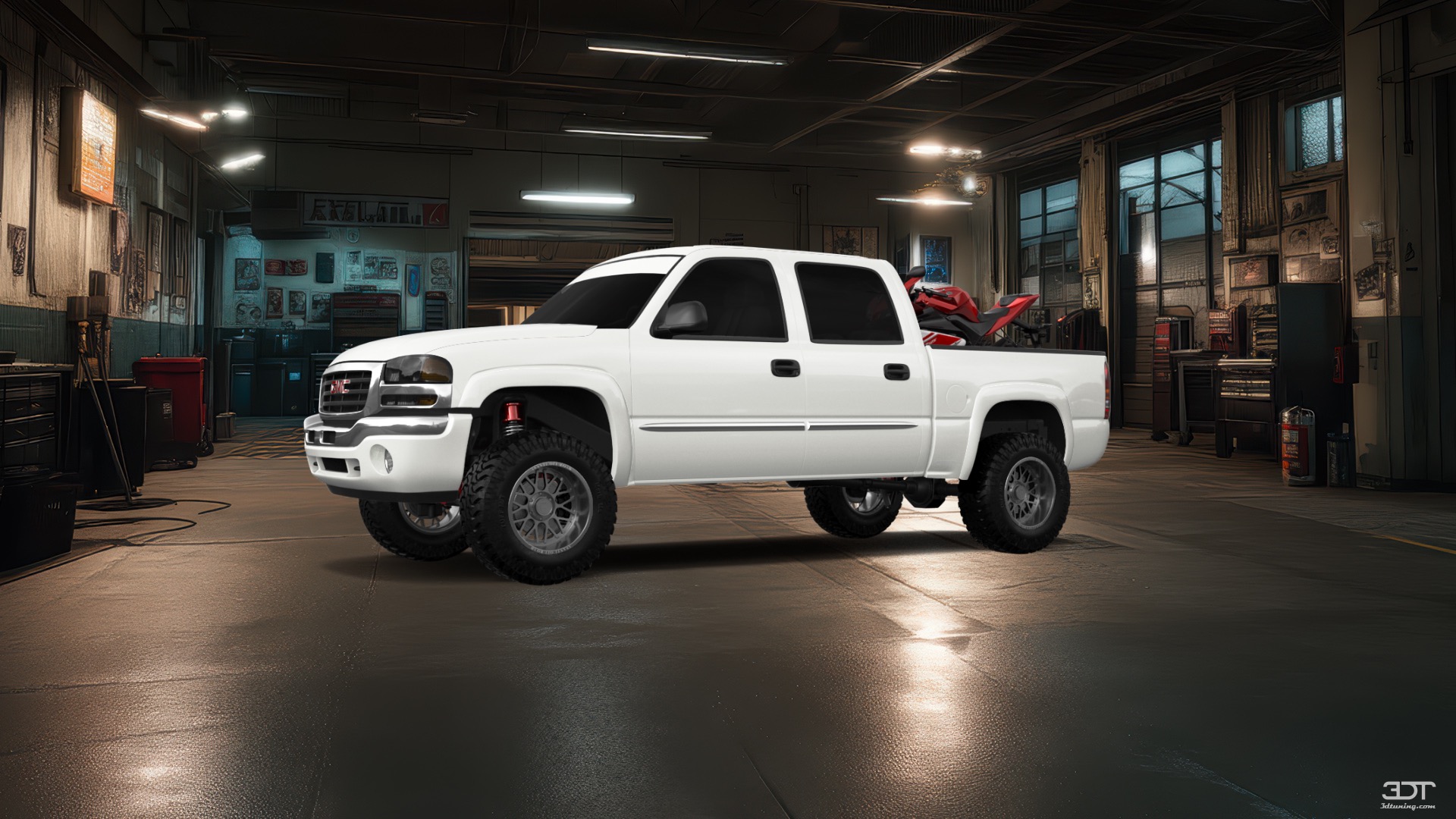 GMC Sierra 1500 Crew Cab Pickup Truck 2000