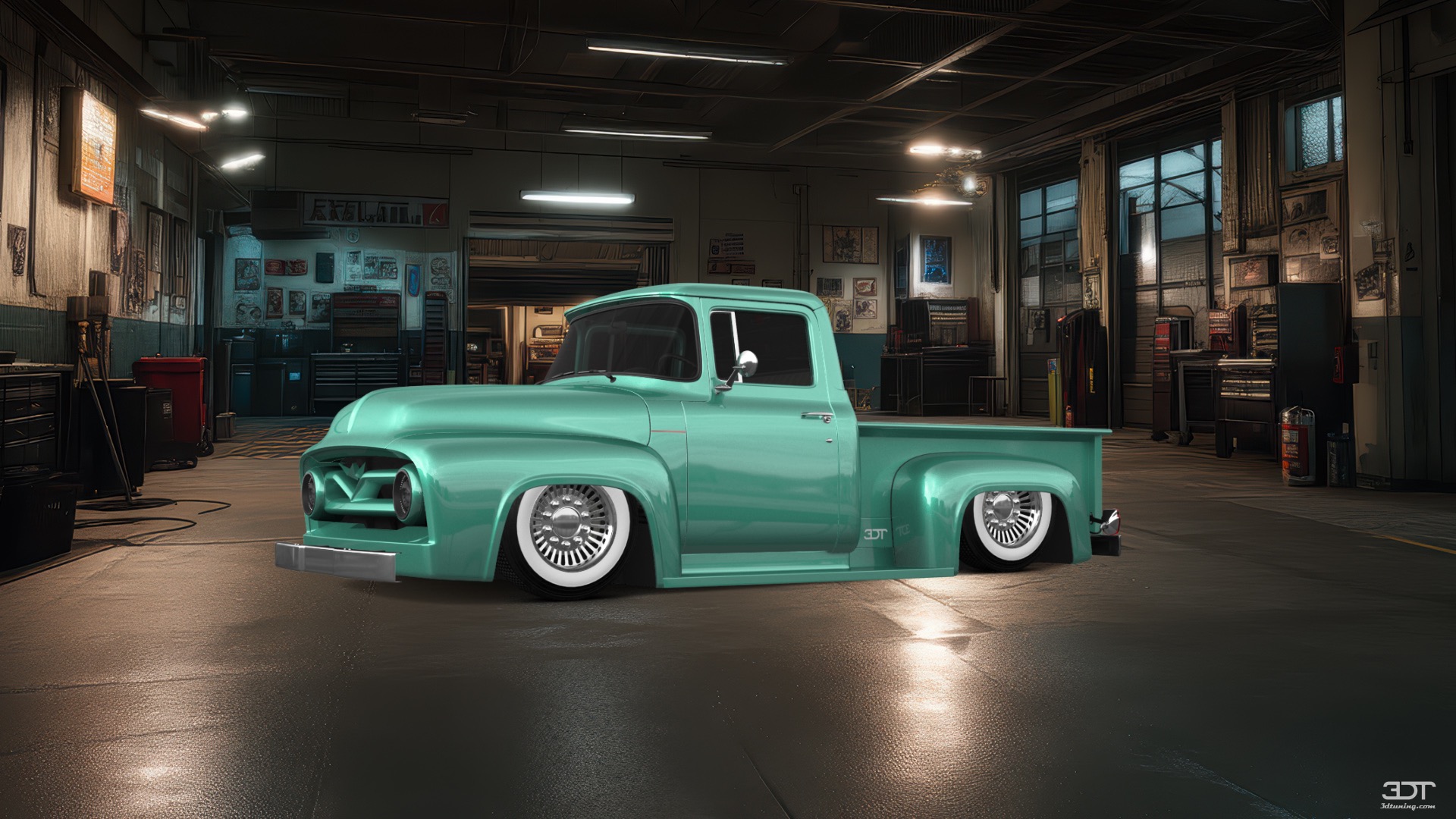Ford F-100 2 Door truck 1956 tuning