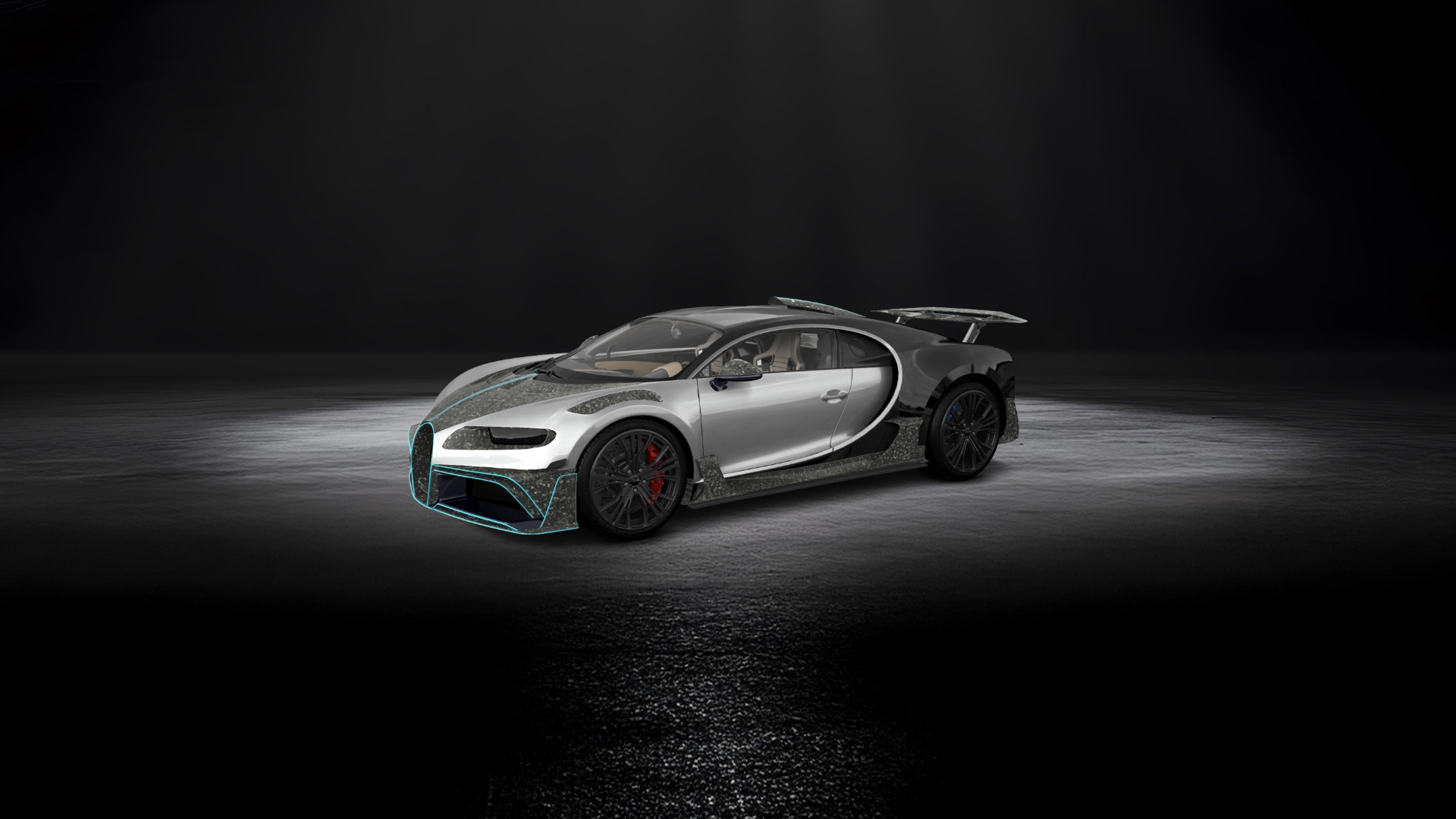 Bugatti Chiron 2 Door Coupe 2016