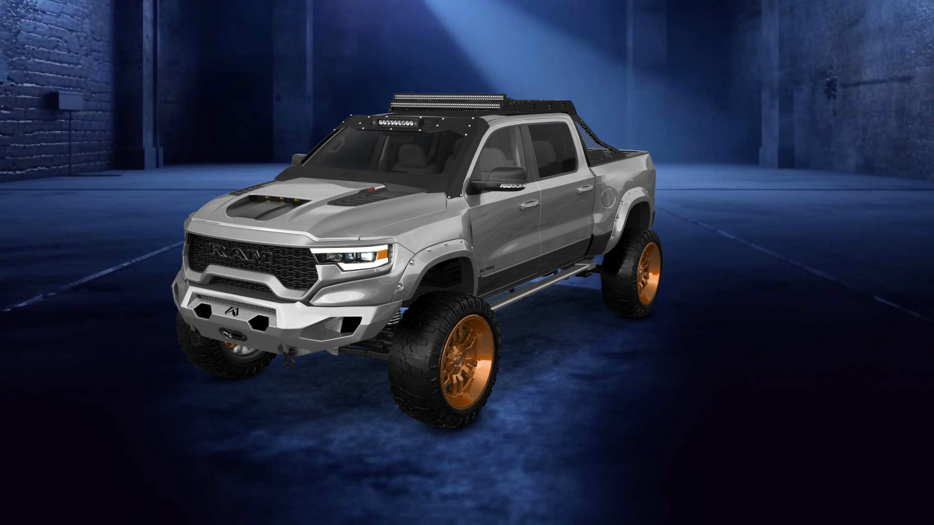 Dodge Ram 1500 TRX 4 Door pickup truck 2021