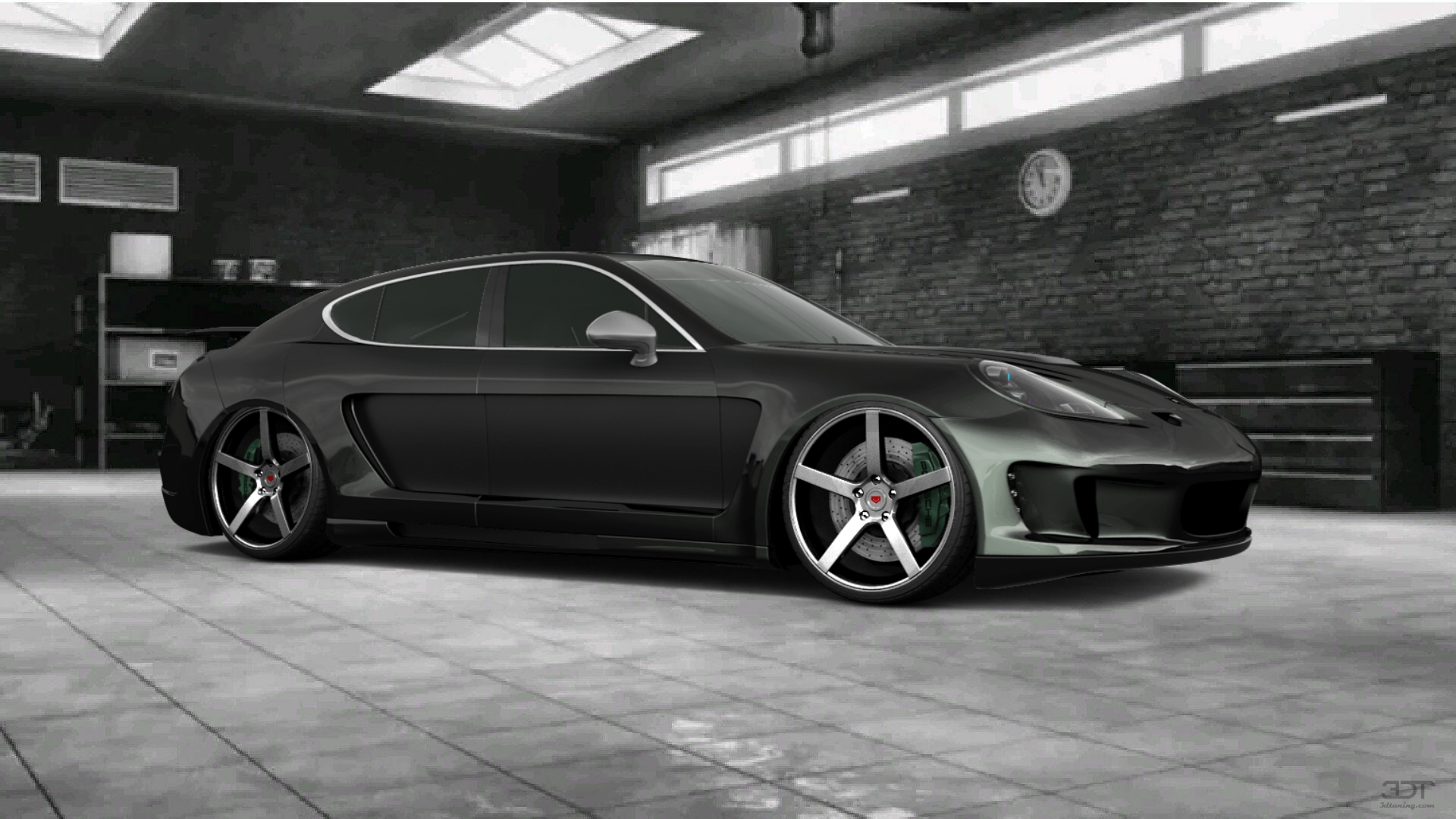 Porsche Panamera 4 door fastback saloon 2011