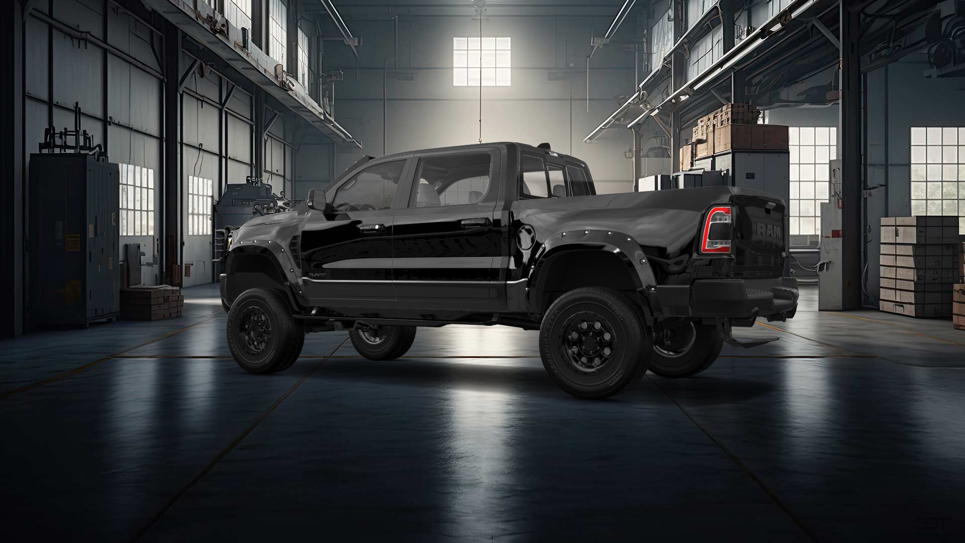 Dodge Ram 1500 TRX 4 Door pickup truck 2021