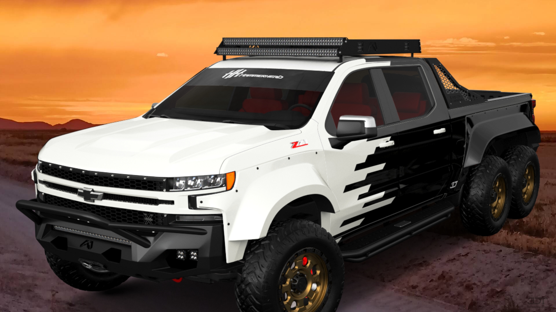 Chevrolet Silverado Hennessey Goliath 6X6 Truck 2020 tuning