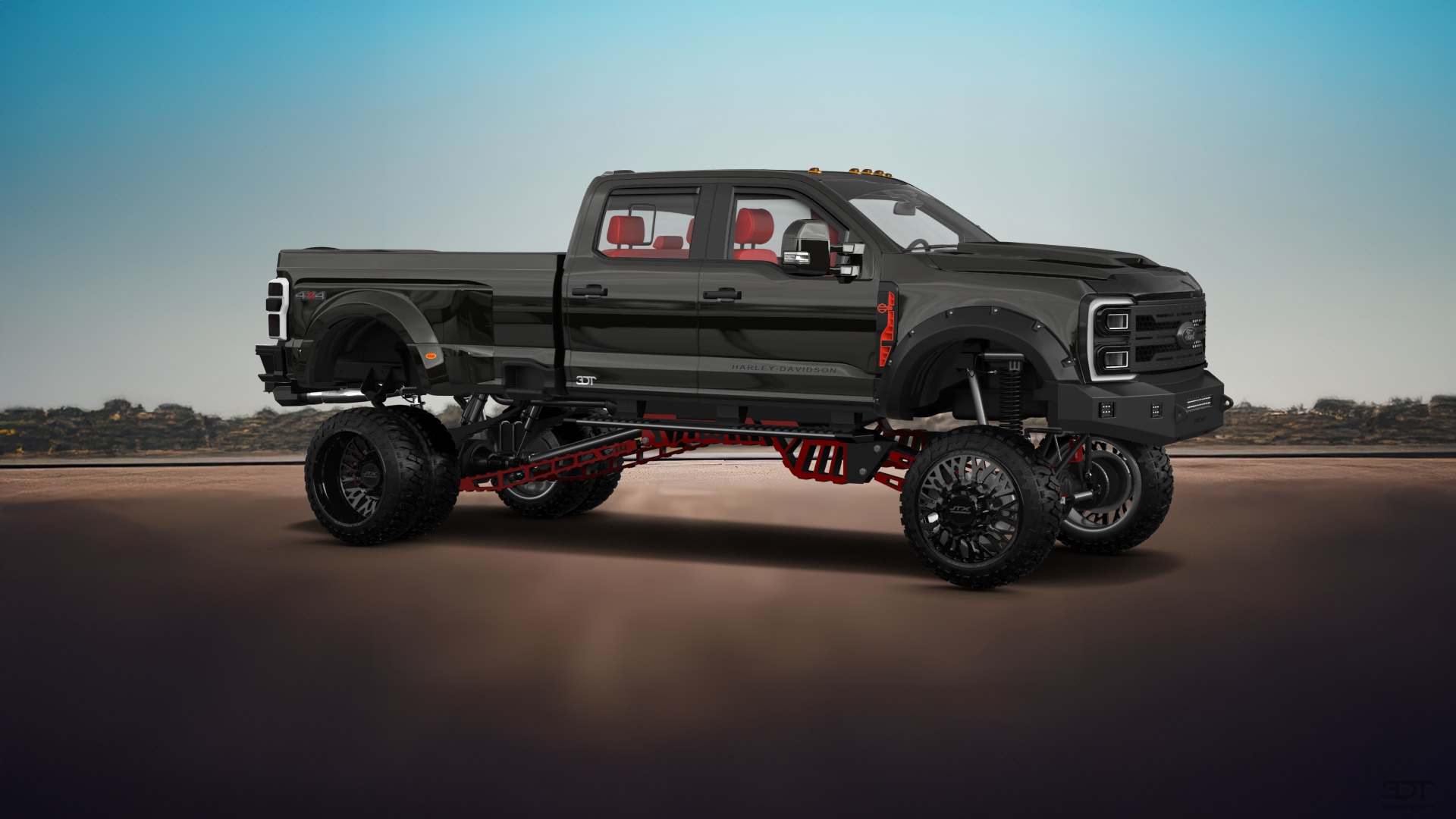 Ford F-350 DRW Crew Cab 4 Door pickup truck 2023 tuning