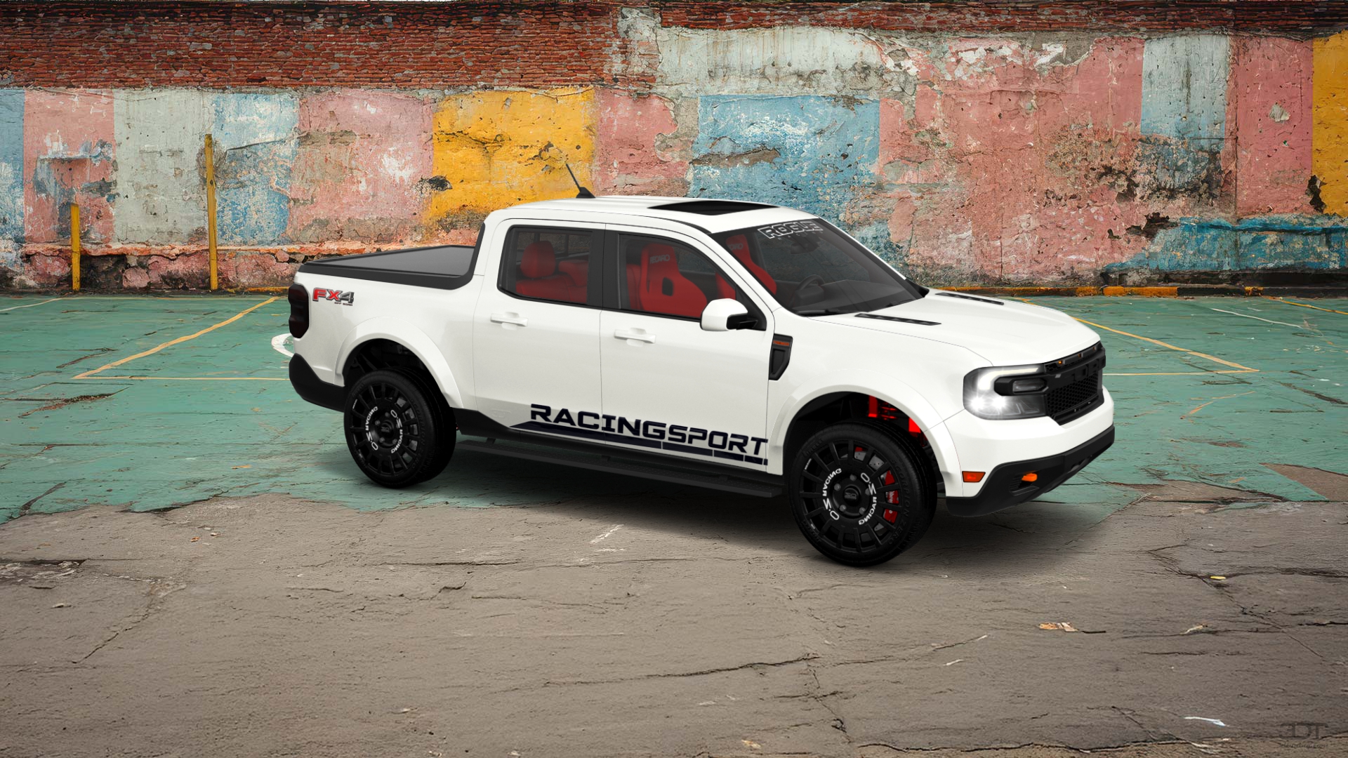 Ford Maverick 4 Door pickup truck 2022 tuning