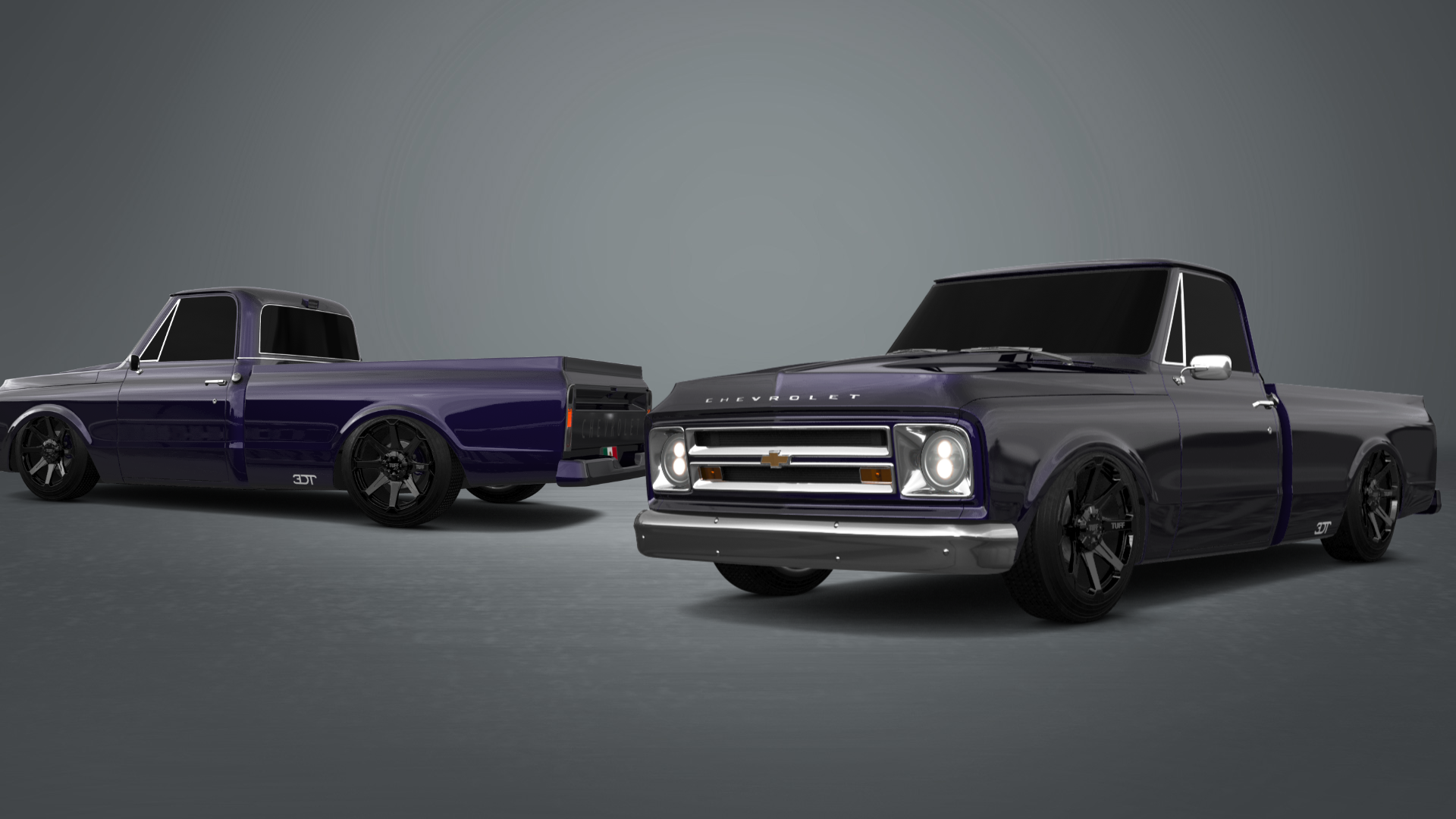 Chevrolet C-10 Cheyenne 2 Door pickup truck 1967 tuning