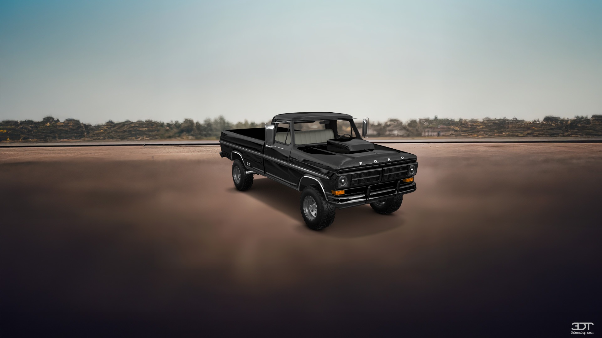 Ford F-250 2 Door pickup truck 1971 tuning