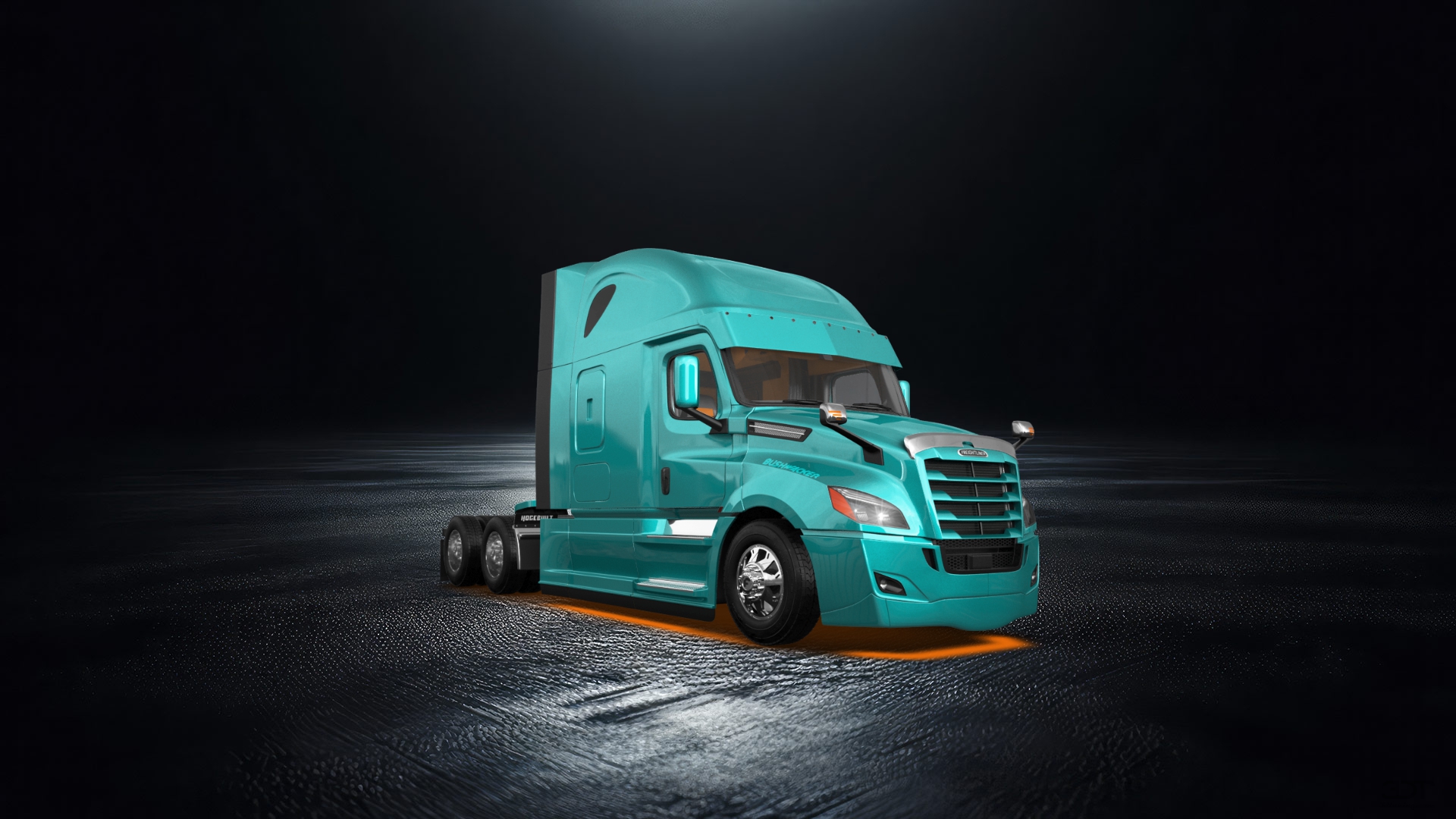 Freightliner Cascadia Sleeper Cab Truck 2018 tuning