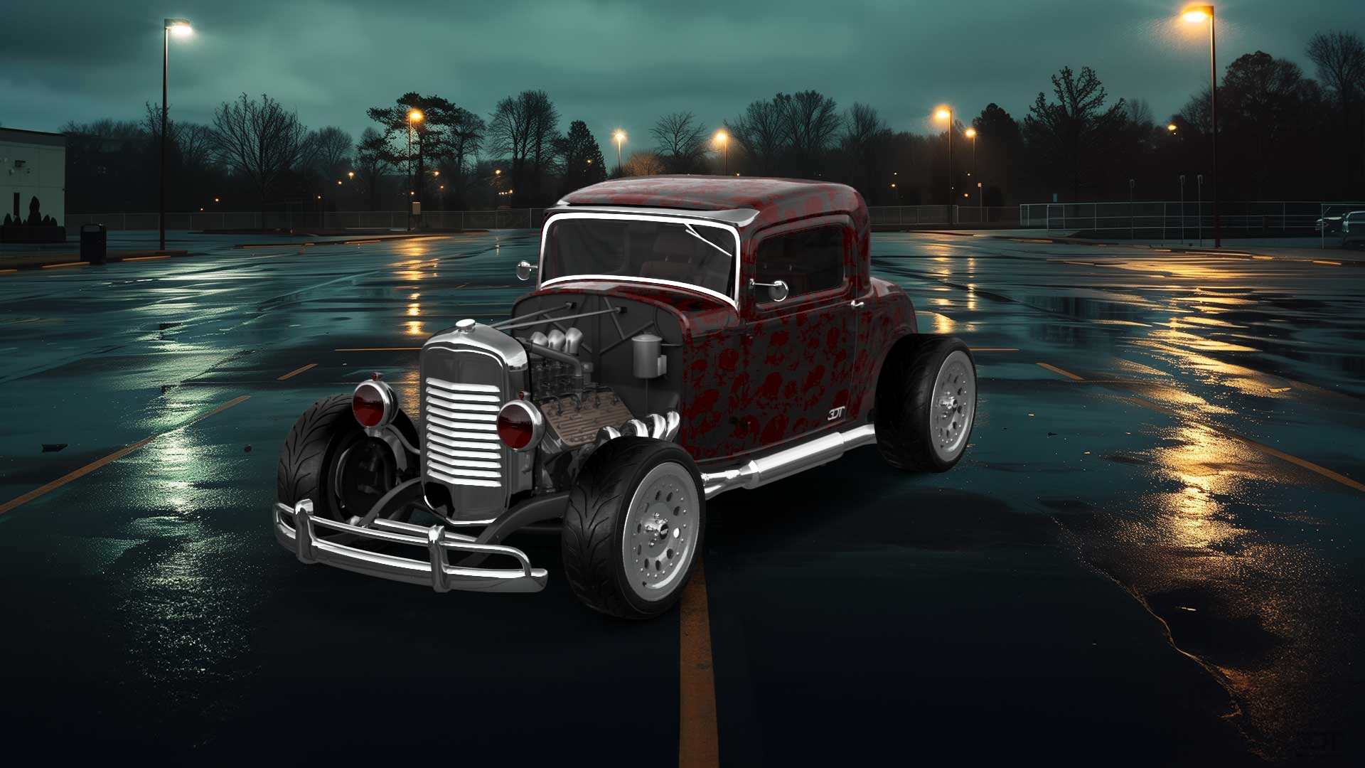 Ford Model B Deluxe 2 Door Coupe 1932 tuning