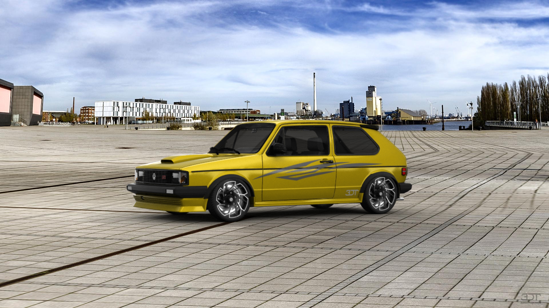 Volkswagen Rabbit GTI Mk1 3 Door Hatchback 1984 tuning