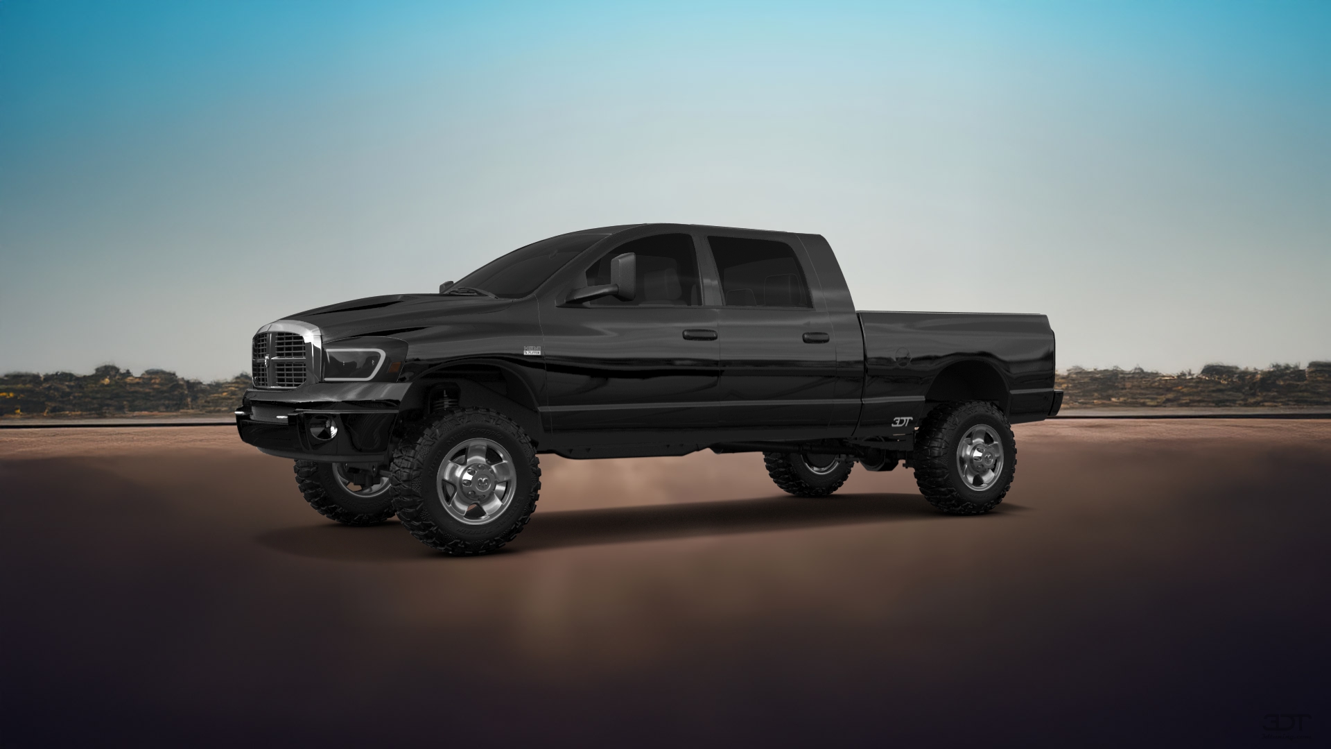 Dodge Ram 2500 4 Door pickup truck 2007 tuning