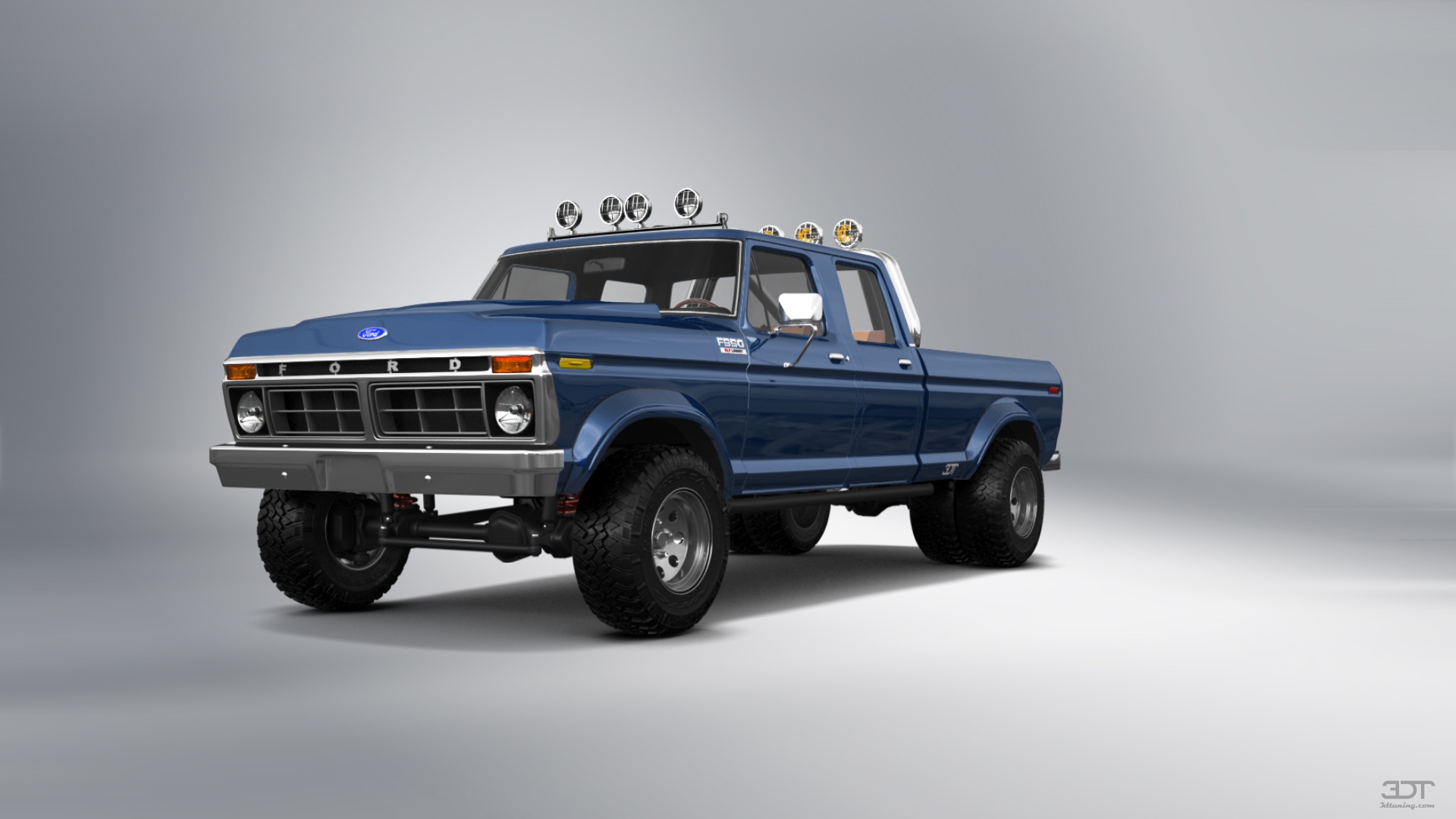 Ford F-350 Dually 4 Door pickup truck 1973