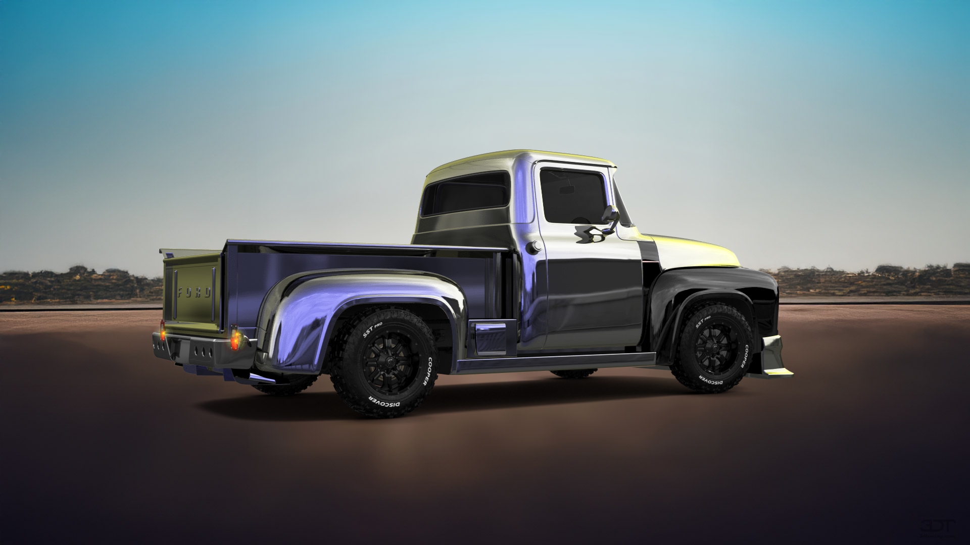 Ford F-100 2 Door truck 1956