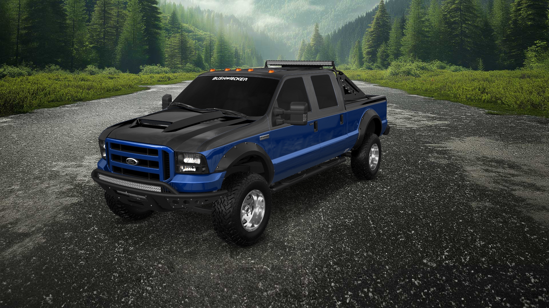 Ford F-250 Crew Cab 4 Door pickup truck 1999