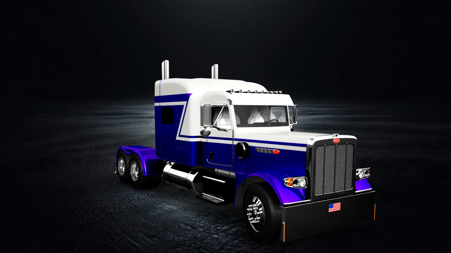 Peterbilt 389 Sleeper Cab Truck 2016