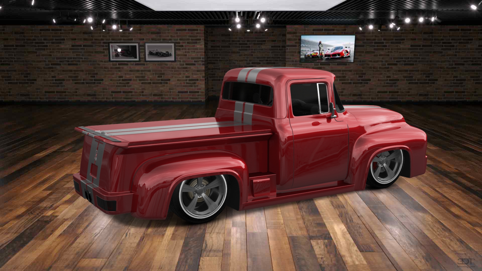 Ford F-100 2 Door truck 1956 Images