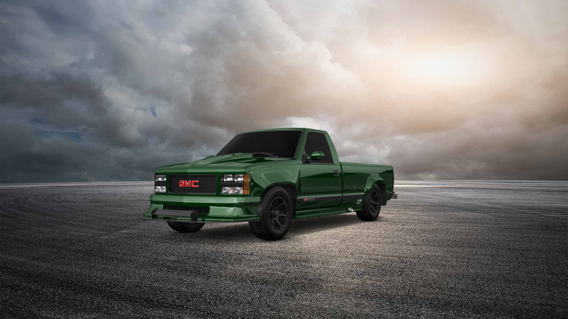 GMC Sierra 1500 2 Door pickup truck 1988 tuning