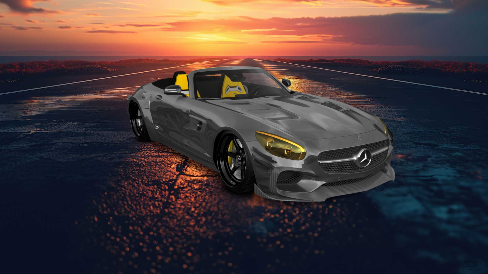 Mercedes AMG GT 2 Door Convertible 2016 tuning