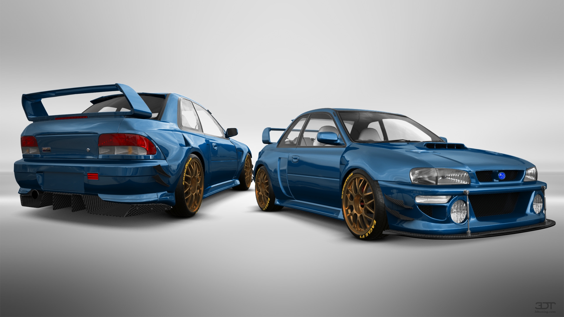 Subaru Impreza WRX STI 22B 2 Door Coupe 2000 tuning