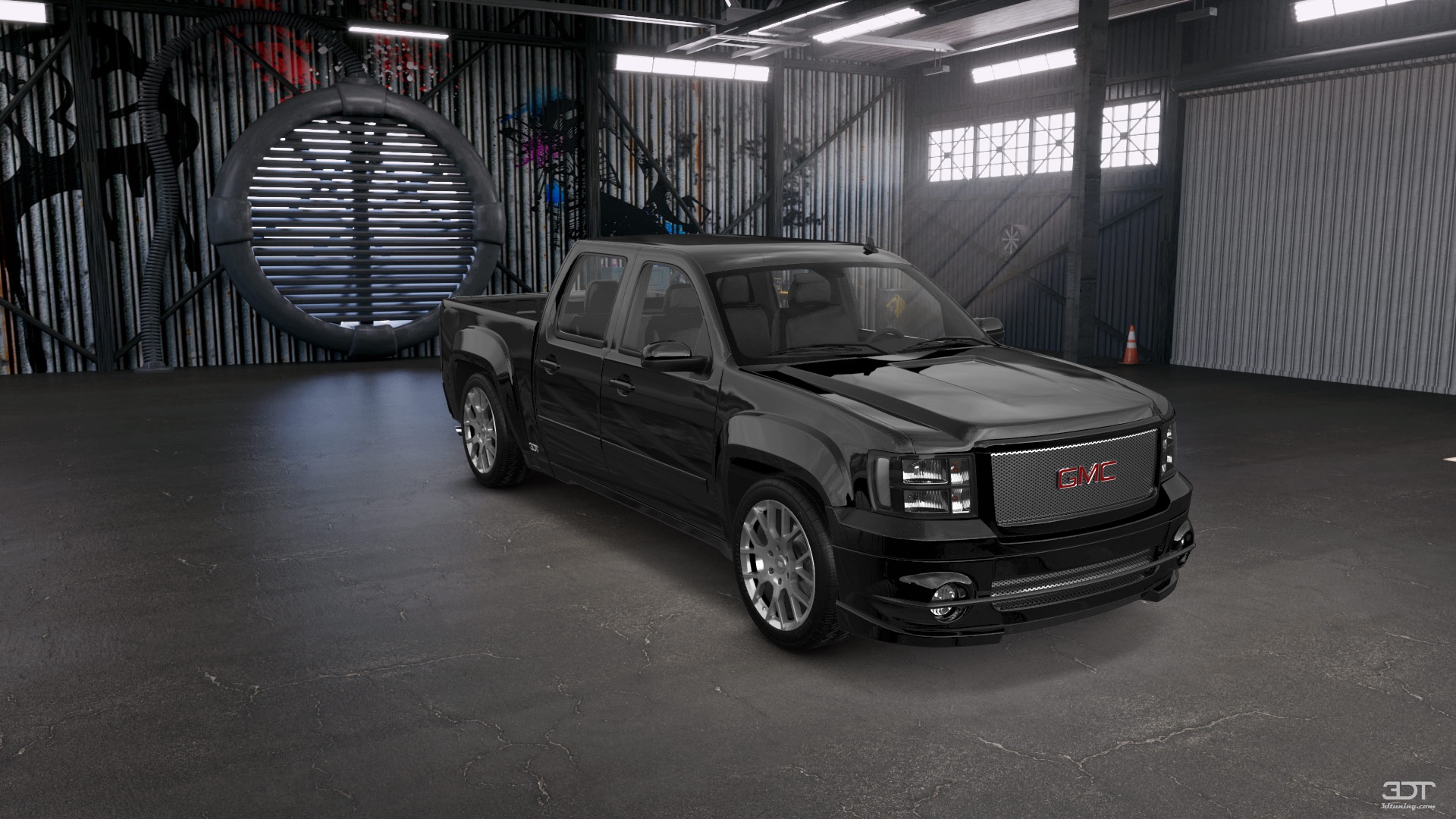 GMC Sierra 1500 Crew Cab 5.8 ft box 4 Door pickup truck 2007