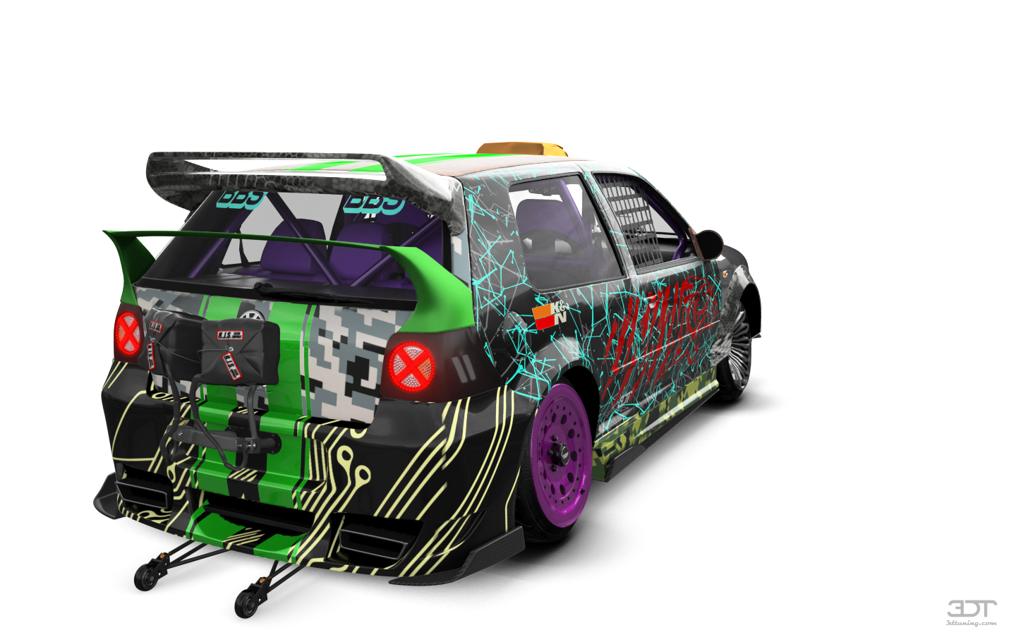 Tuning Volkswagen Golf 4 (mk4) 3 Door Hatchback 1997