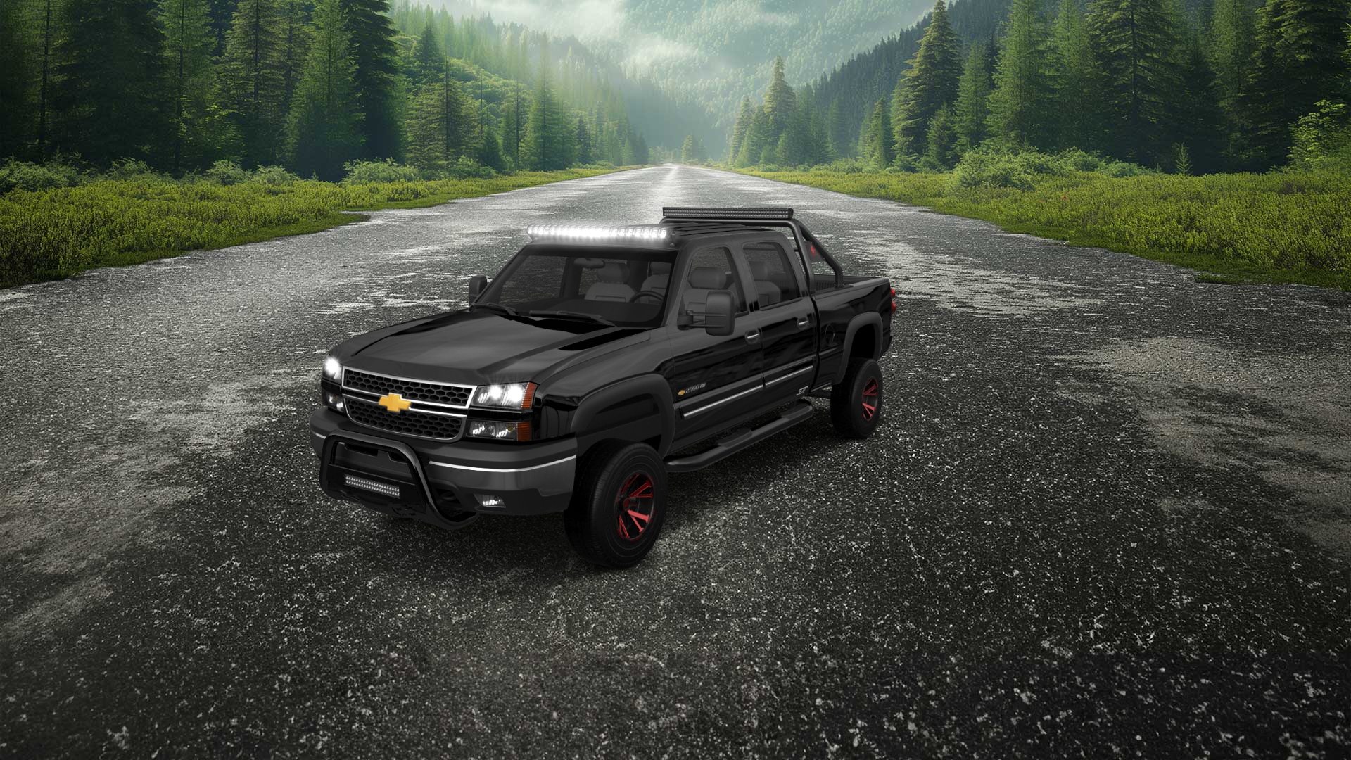 Chevrolet Silverado 2500 HD Long Box 4 Door pickup truck 2002