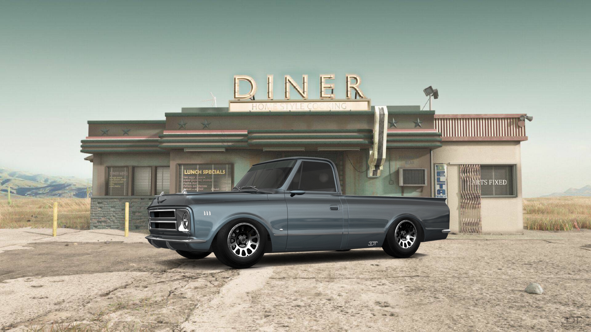 Chevrolet C-10 Cheyenne 2 Door pickup truck 1967