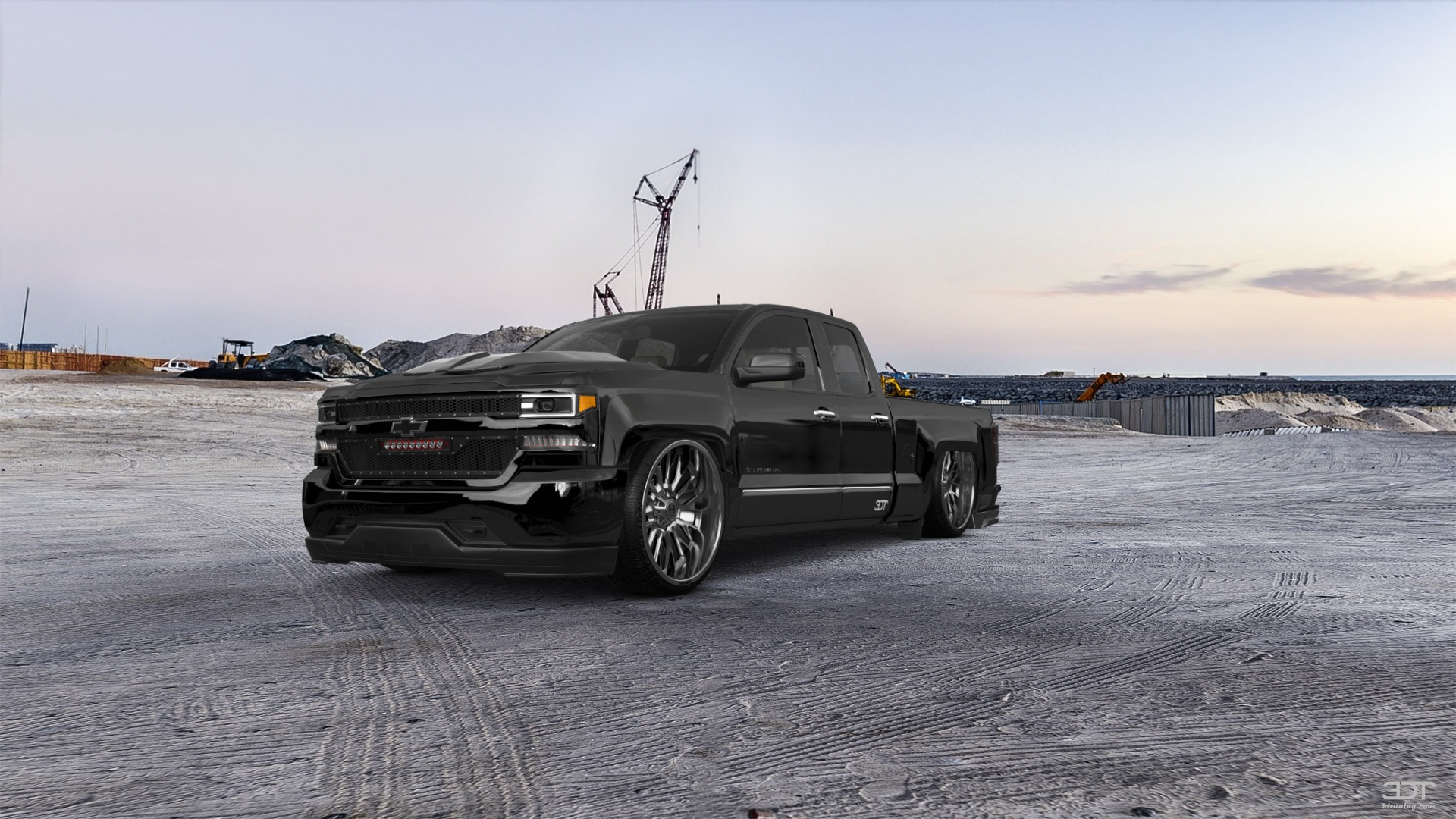 Chevrolet Silverado 1500 6.5 ft box 4 Door pickup truck 2016