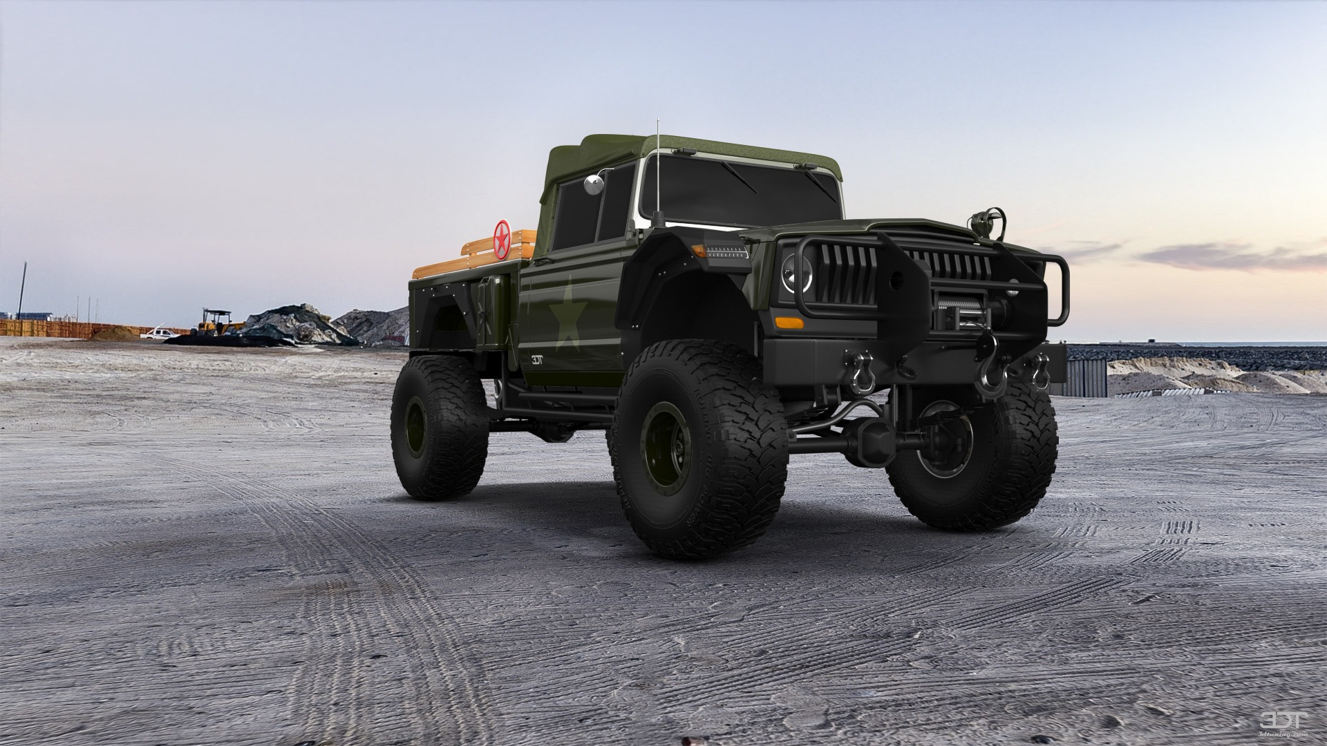 Jeep Kaiser M715 2 Door pickup truck 1968