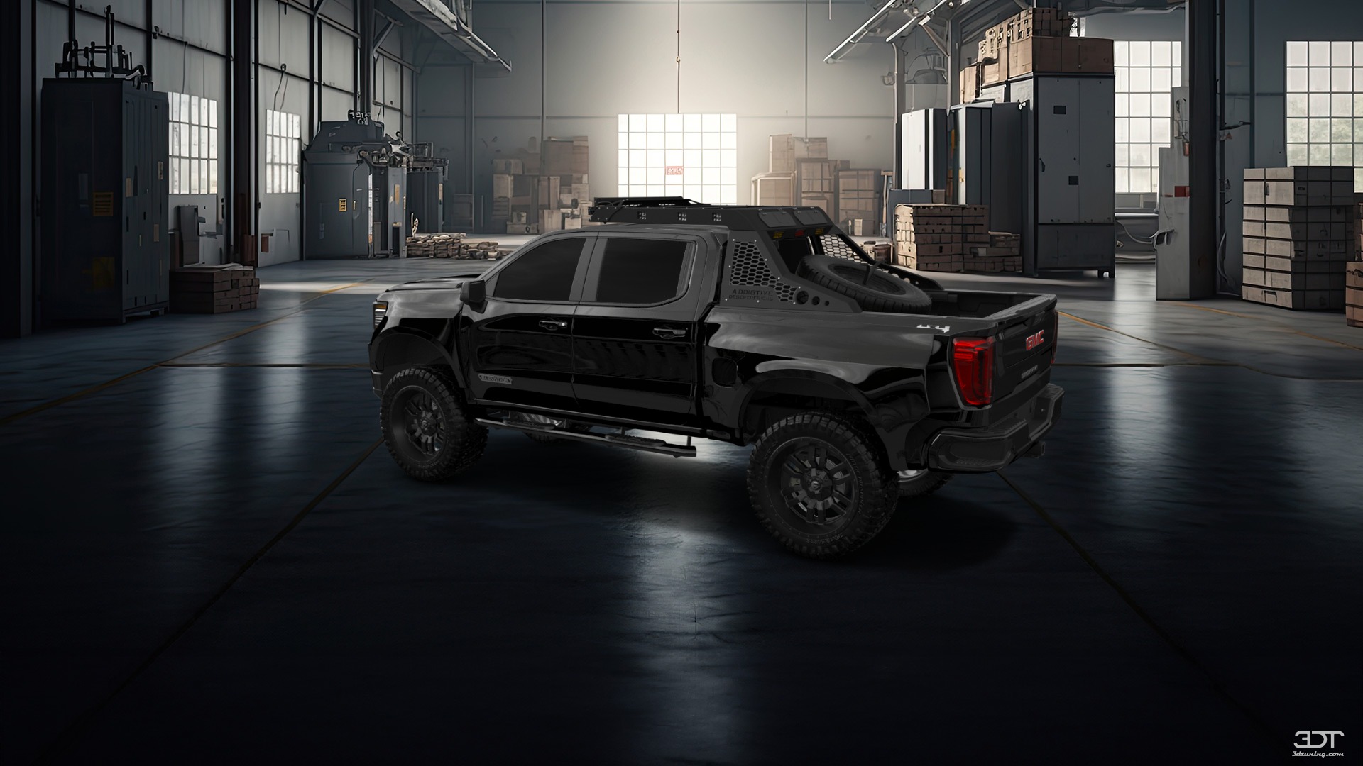 GMC Sierra 1500 Crew Cab 5.8 ft box 4 Door pickup truck 2023 tuning