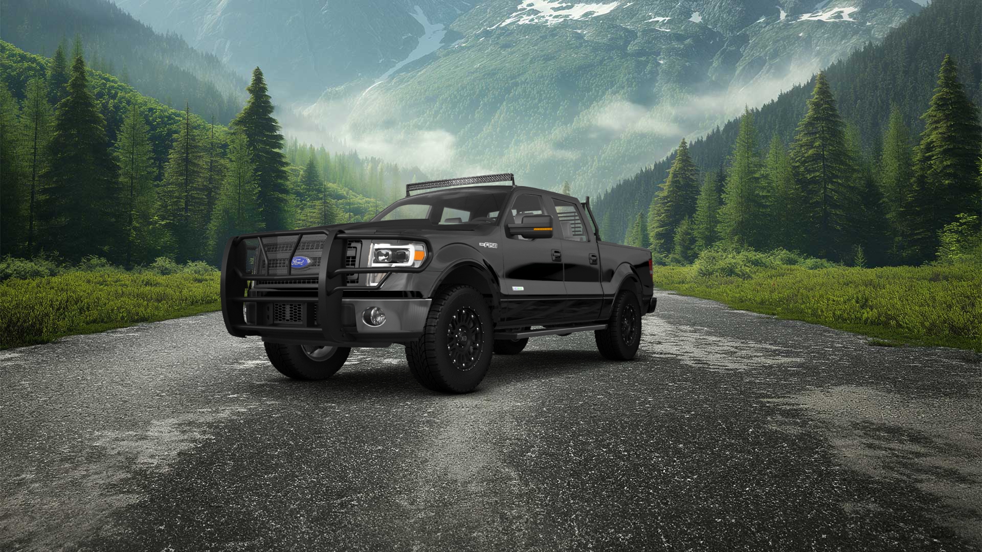 Ford F-150 Crew Cab 4 Door pickup truck 2013 tuning