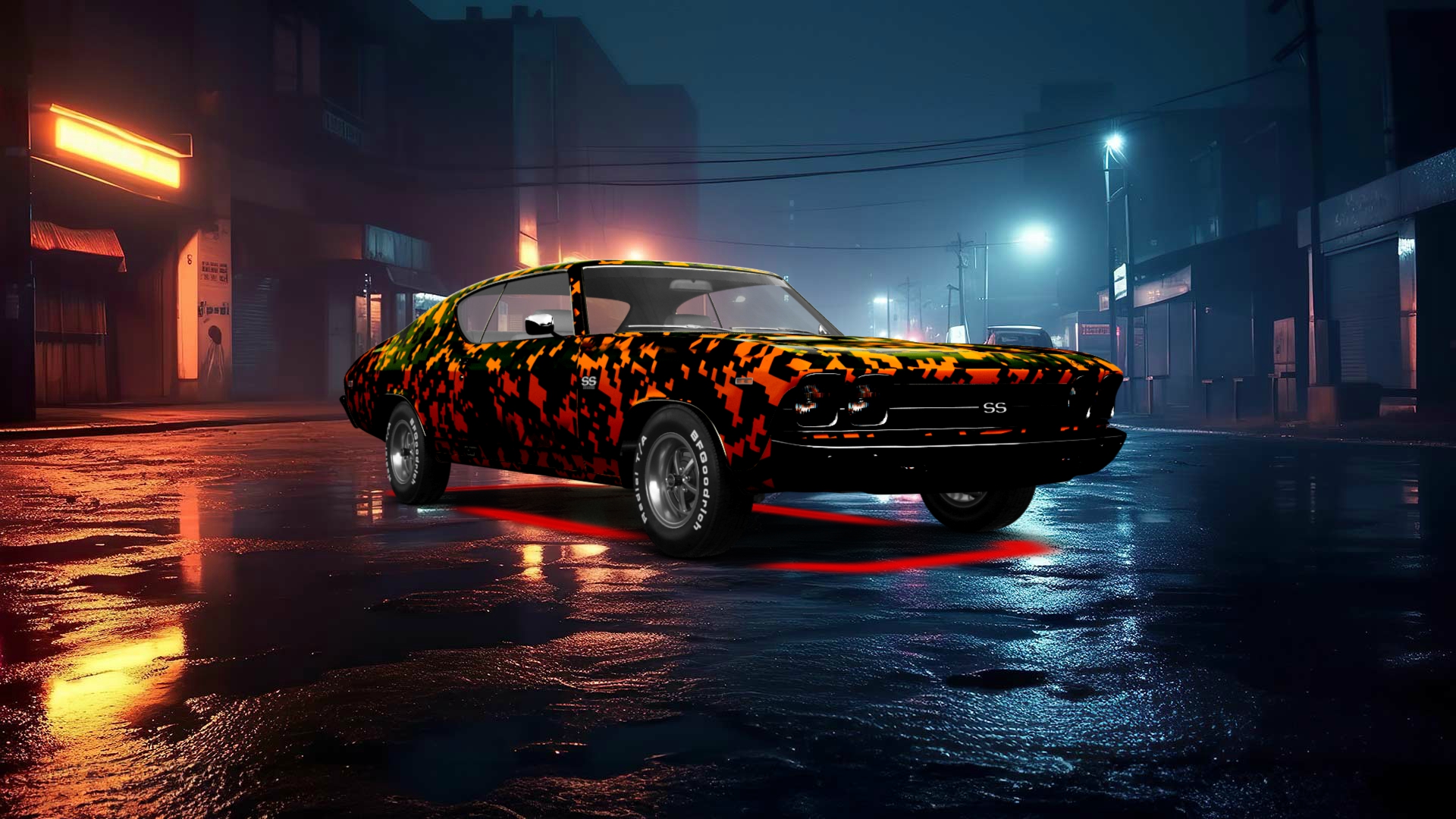 Chevrolet Chevelle SS 2 Door Hardtop 1969 tuning