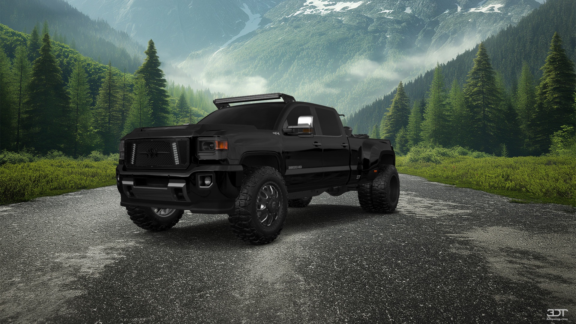 GMC Sierra 3500 HD Crew Cab 4 Door pickup truck 2015