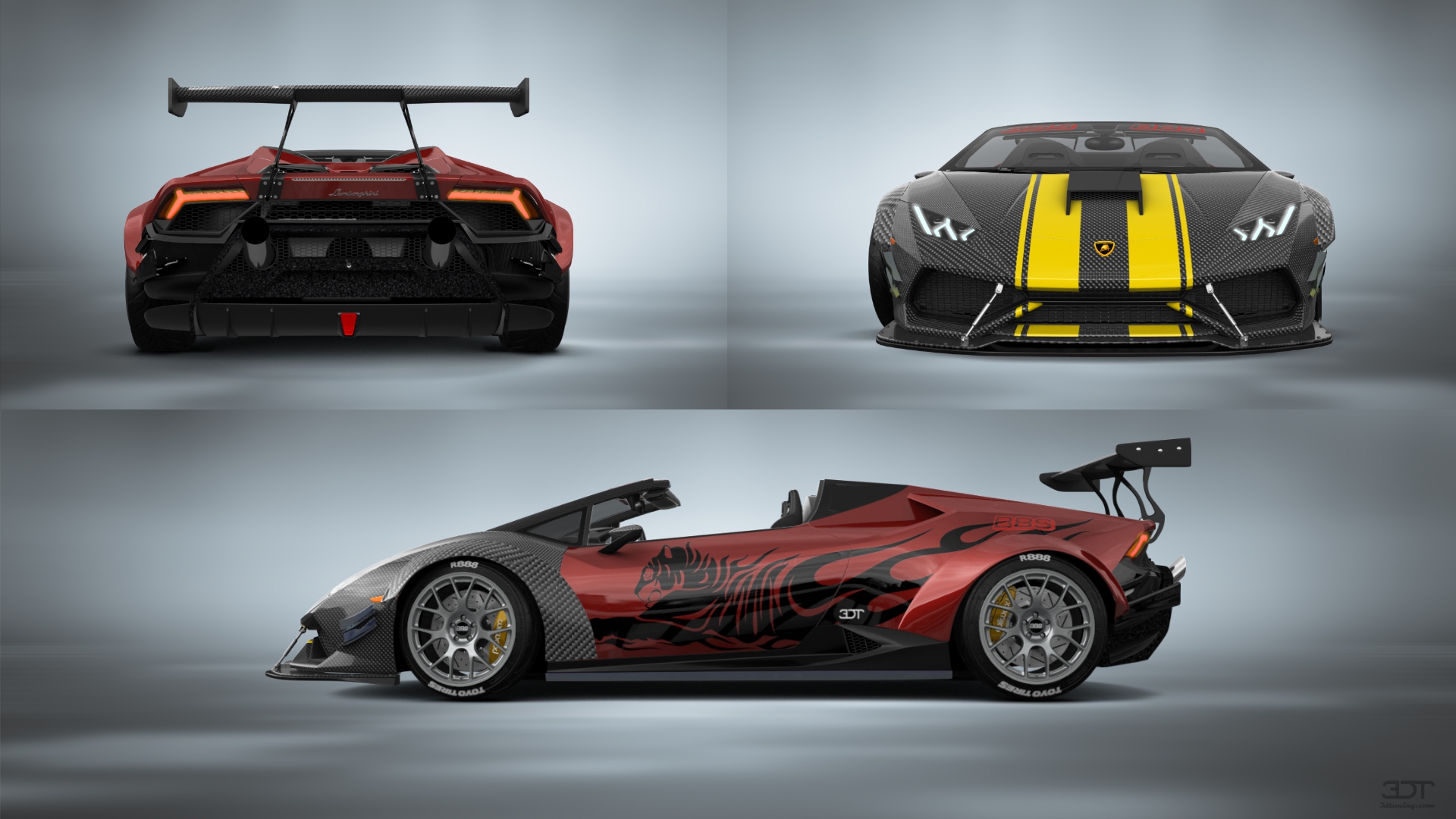 Lamborghini Huracan Spyder 2 Door Convertible 2016 tuning