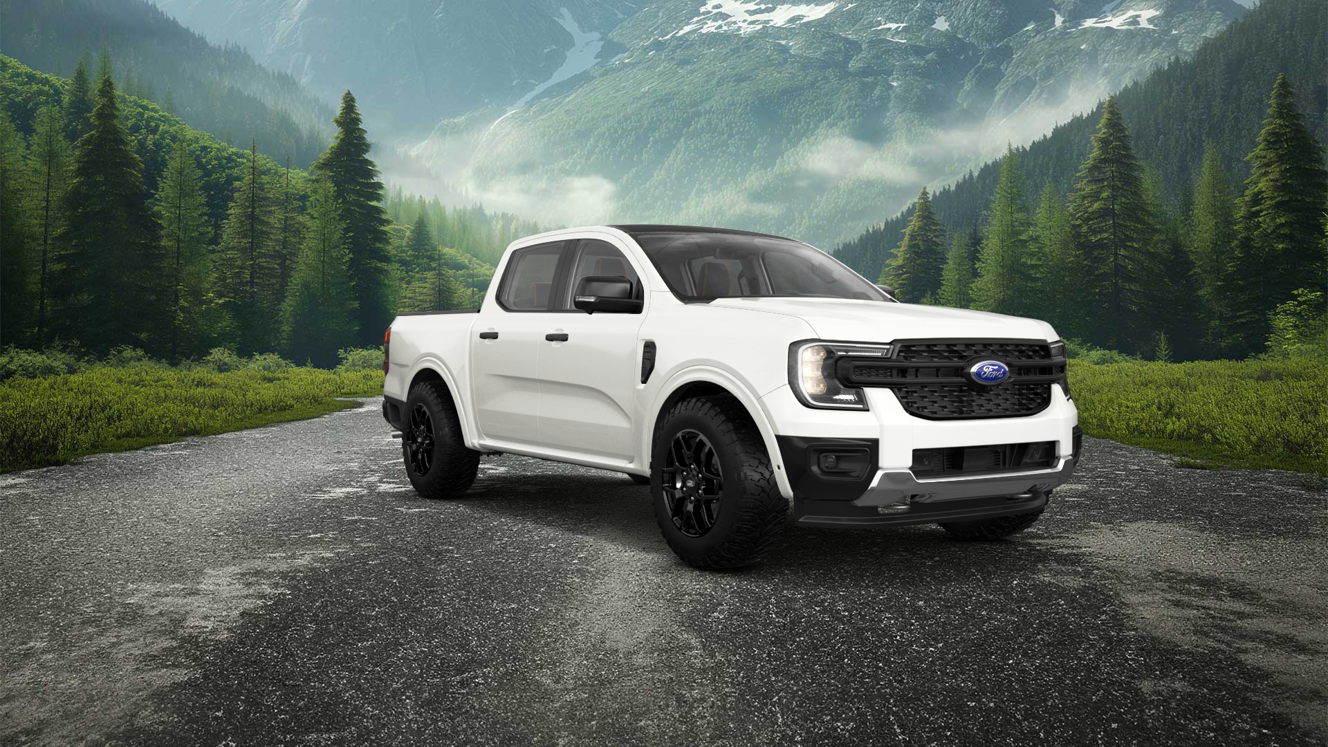 Ford Ranger 4 Door pickup truck 2022