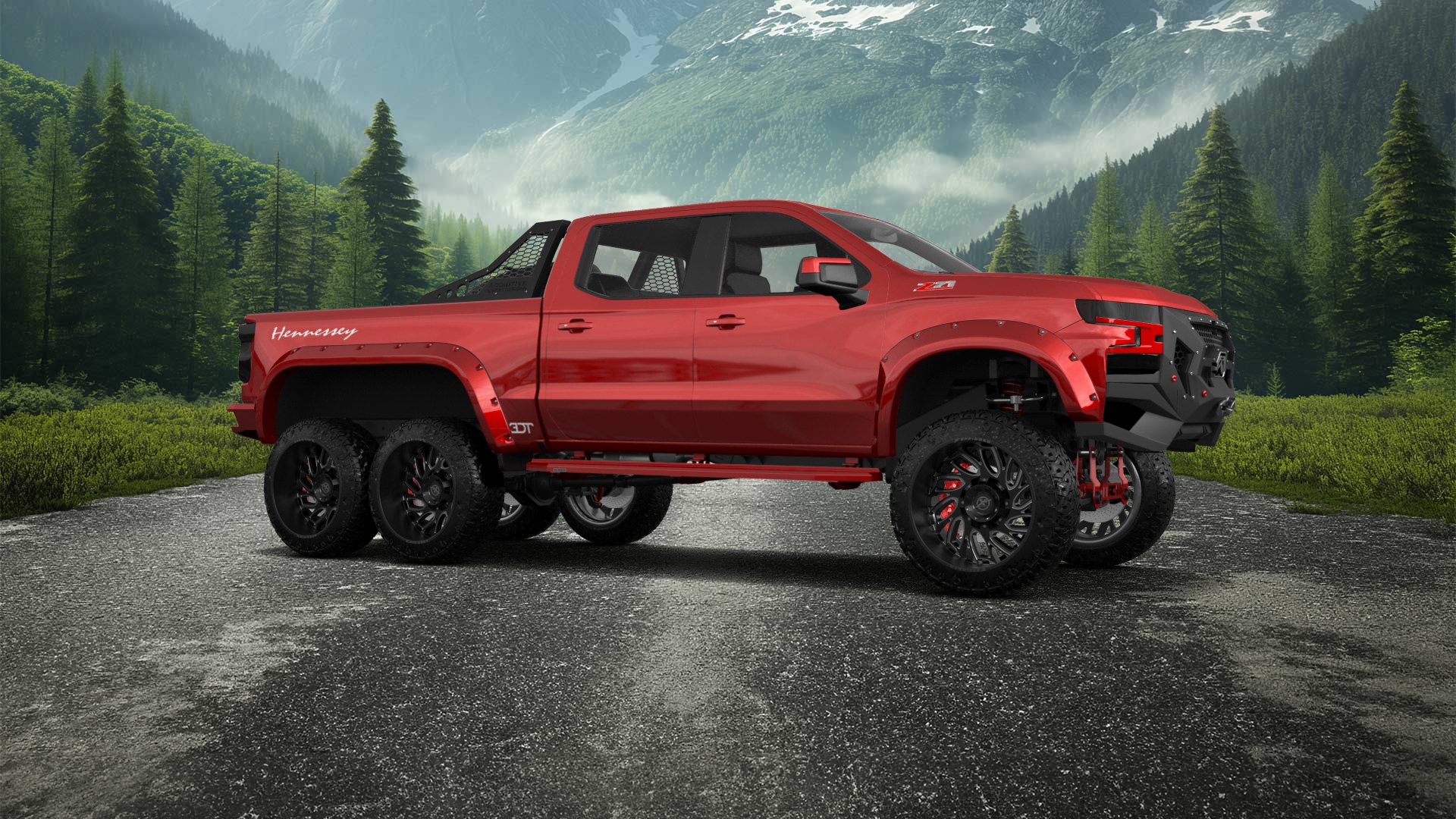 Chevrolet Silverado Hennessey Goliath 6X6 Truck 2020