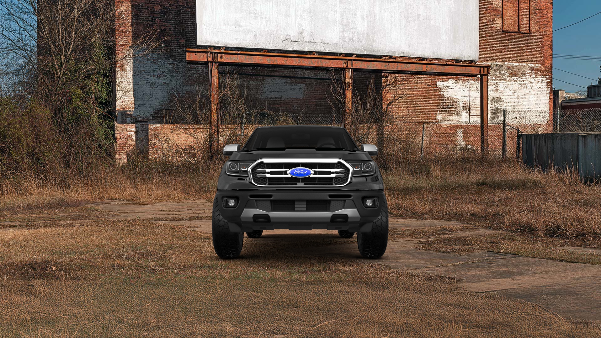 Ford Ranger 4 Door pickup truck 2019 tuning