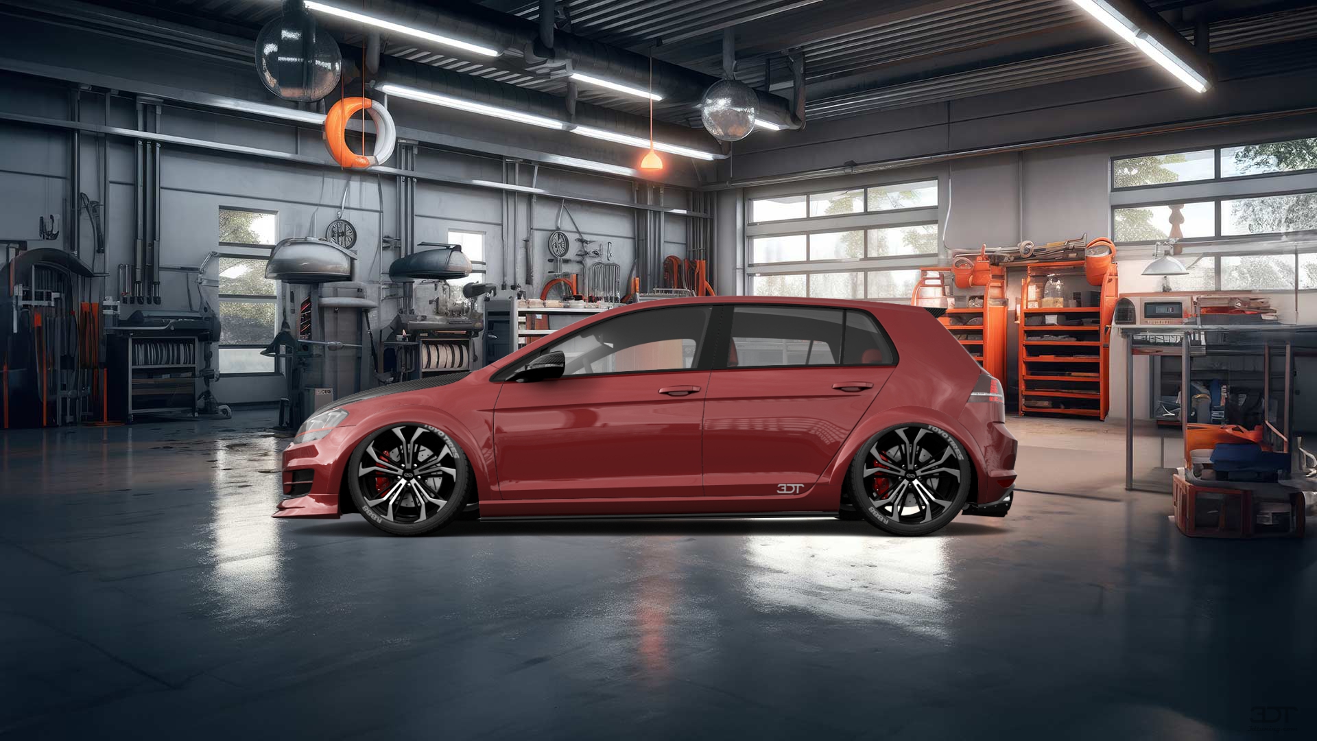 Volkswagen Golf 7 5 Door Hatchback 2013 tuning