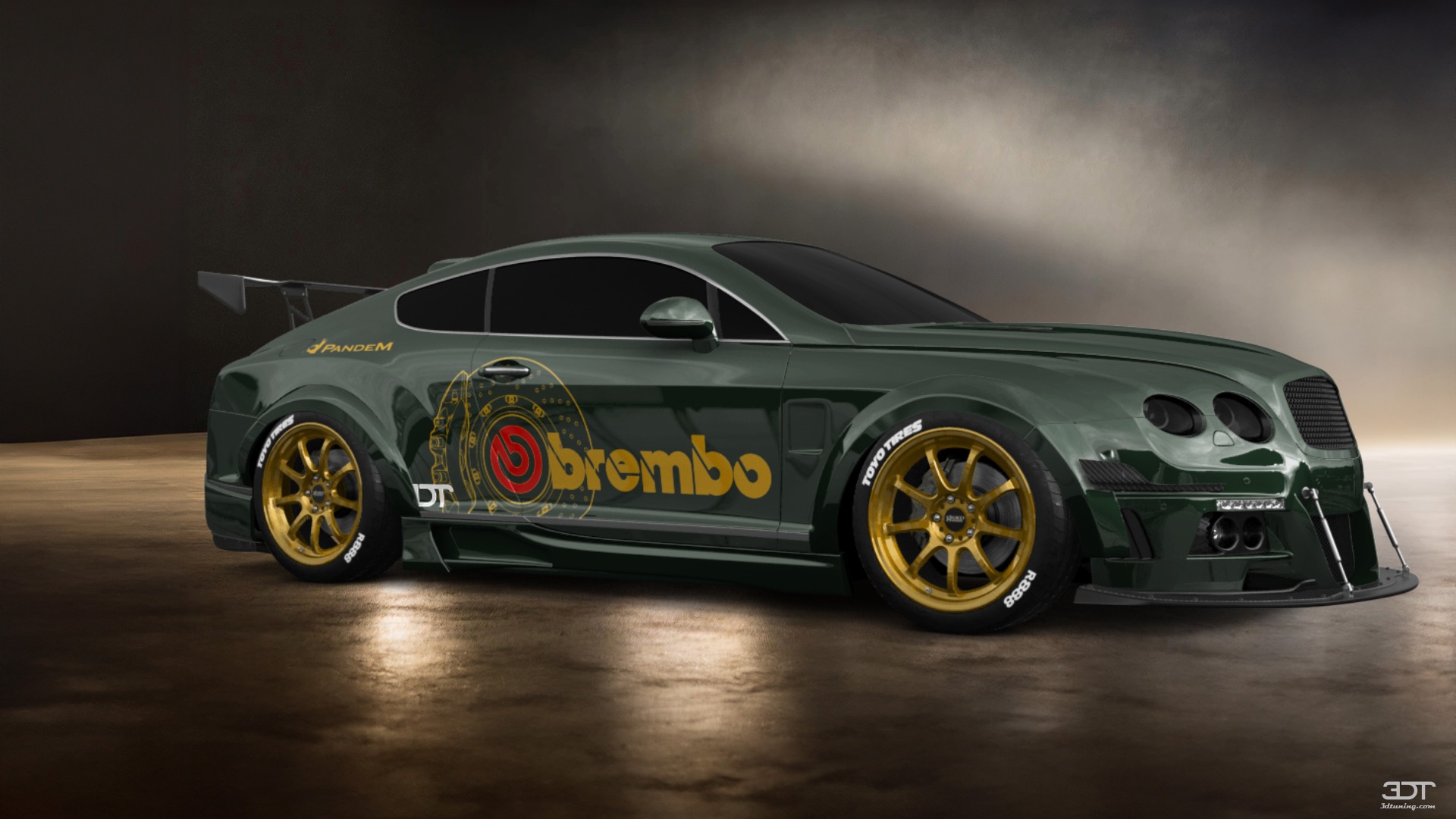 Bentley Continental GT Fastback 2005 tuning